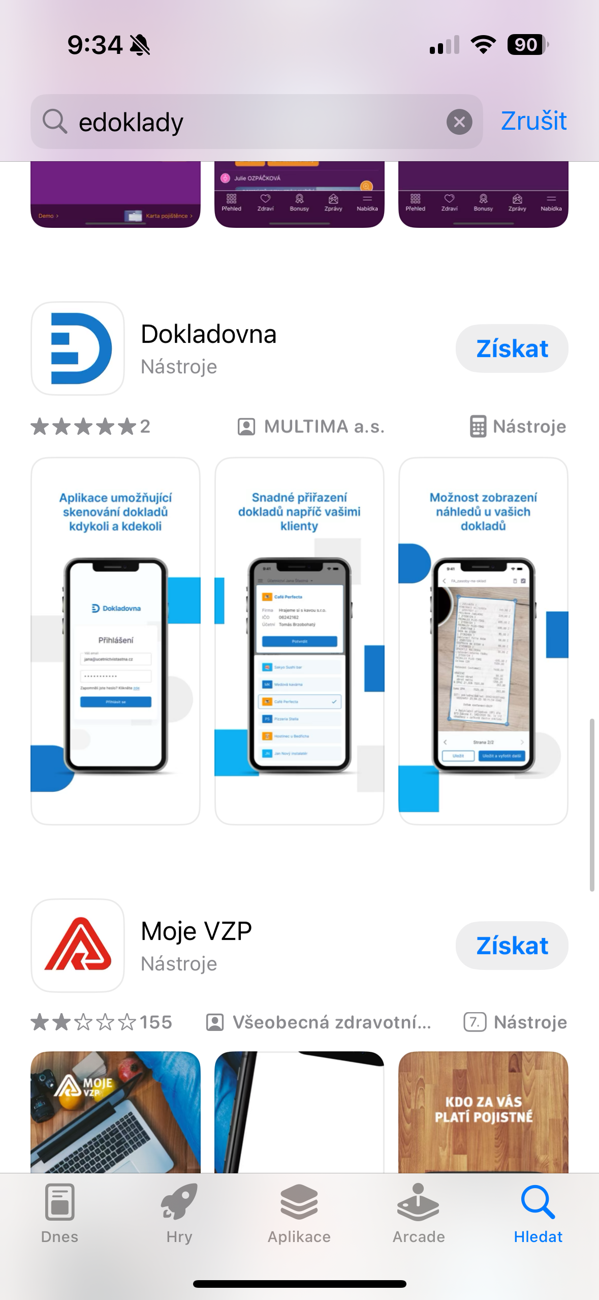 app store dokladovna
