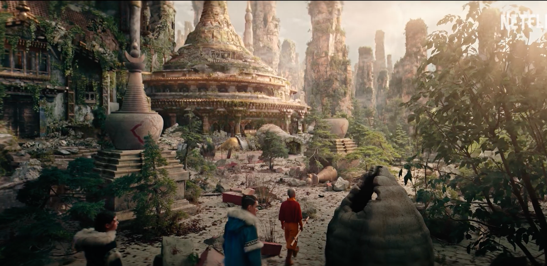 fantasy landscape scene