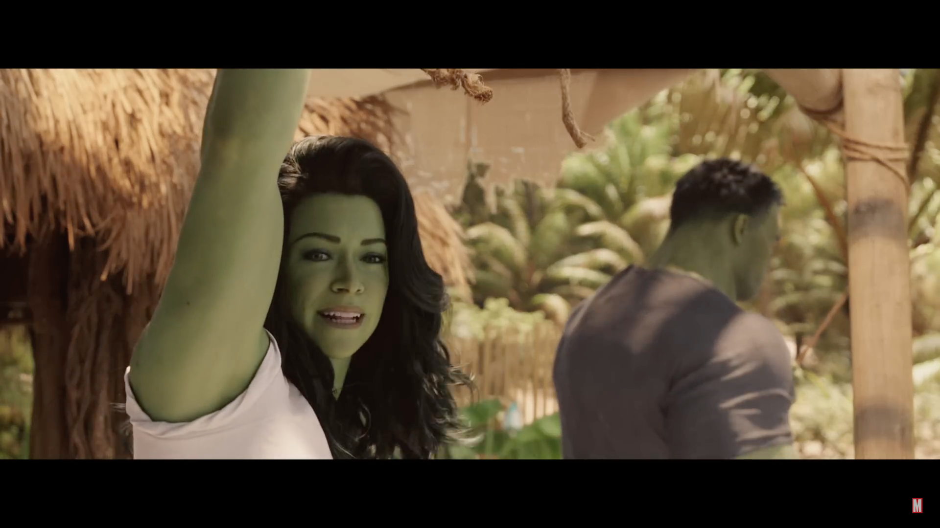 green character scene