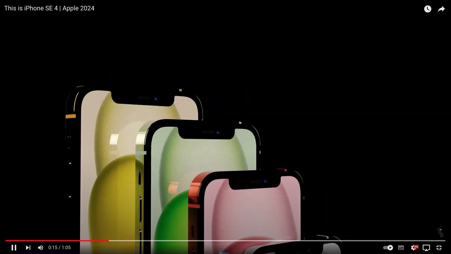 iphone se 4 multiple colors