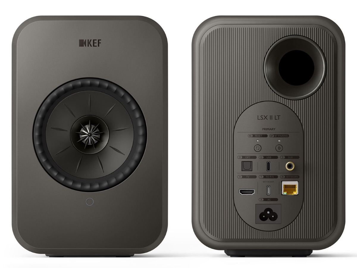 kef speaker front back