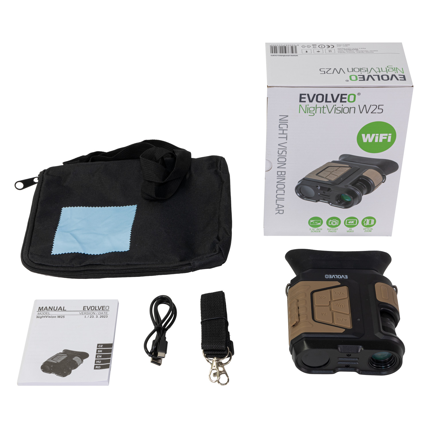night vision binocular set