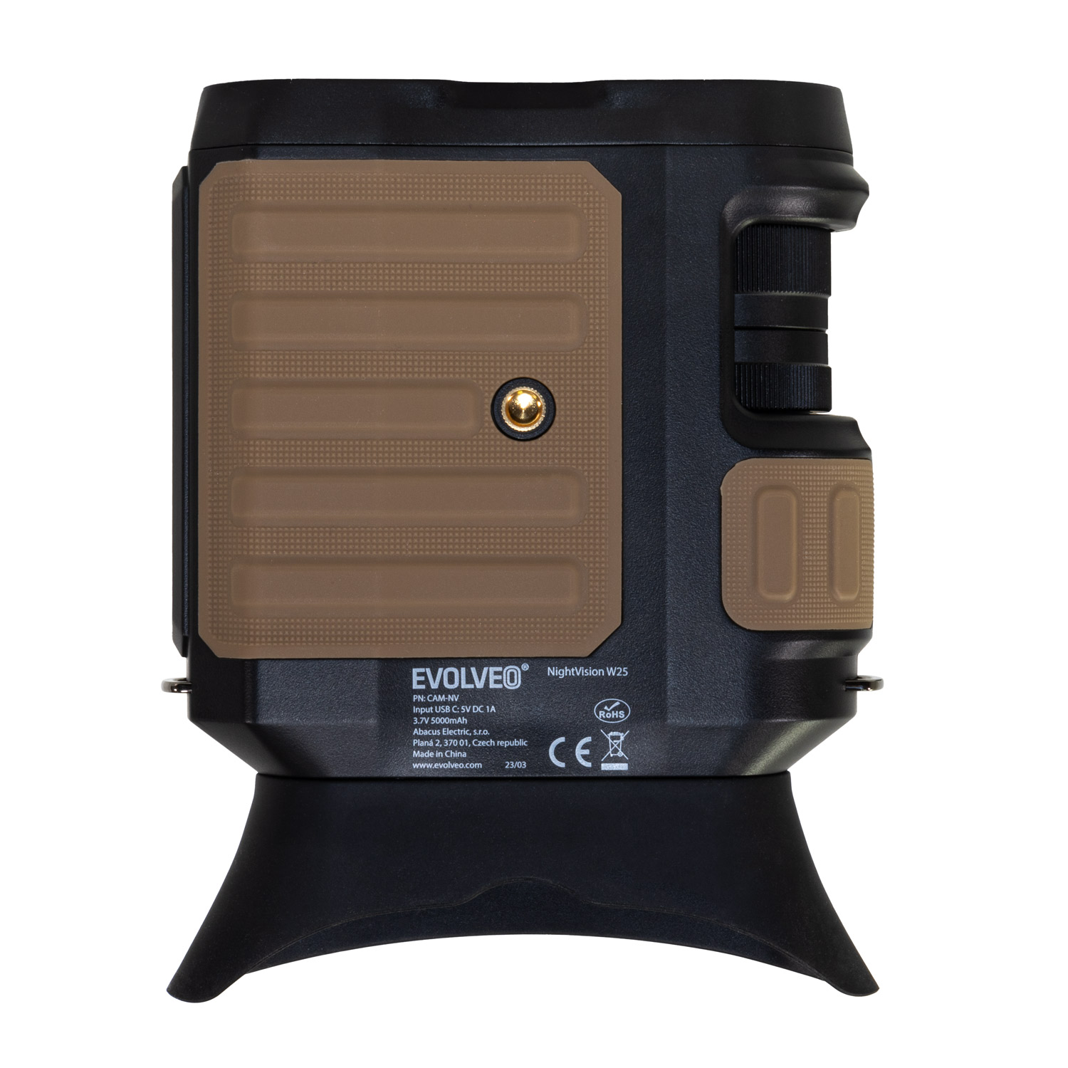 night vision binocular side view