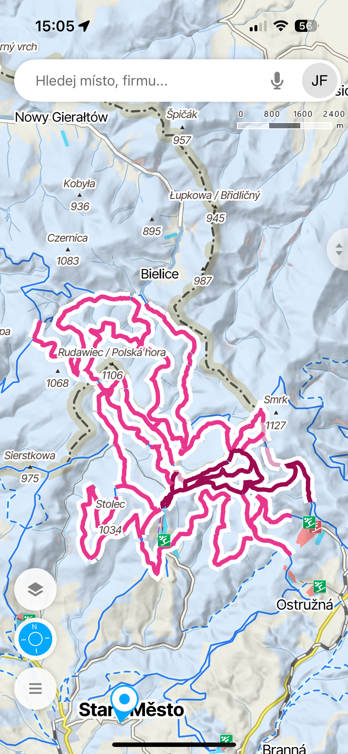 nowy gieraltow trail map