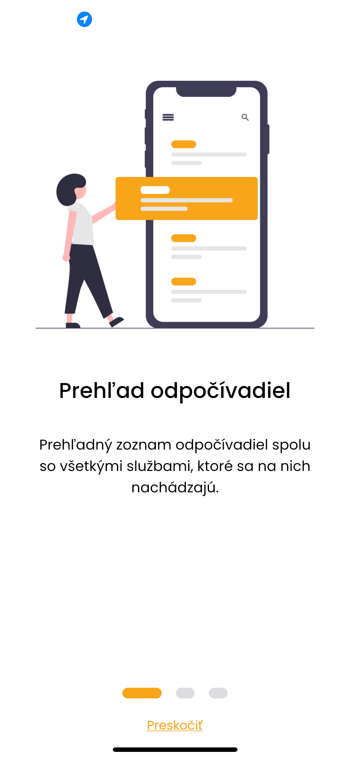 rest area overview illustration