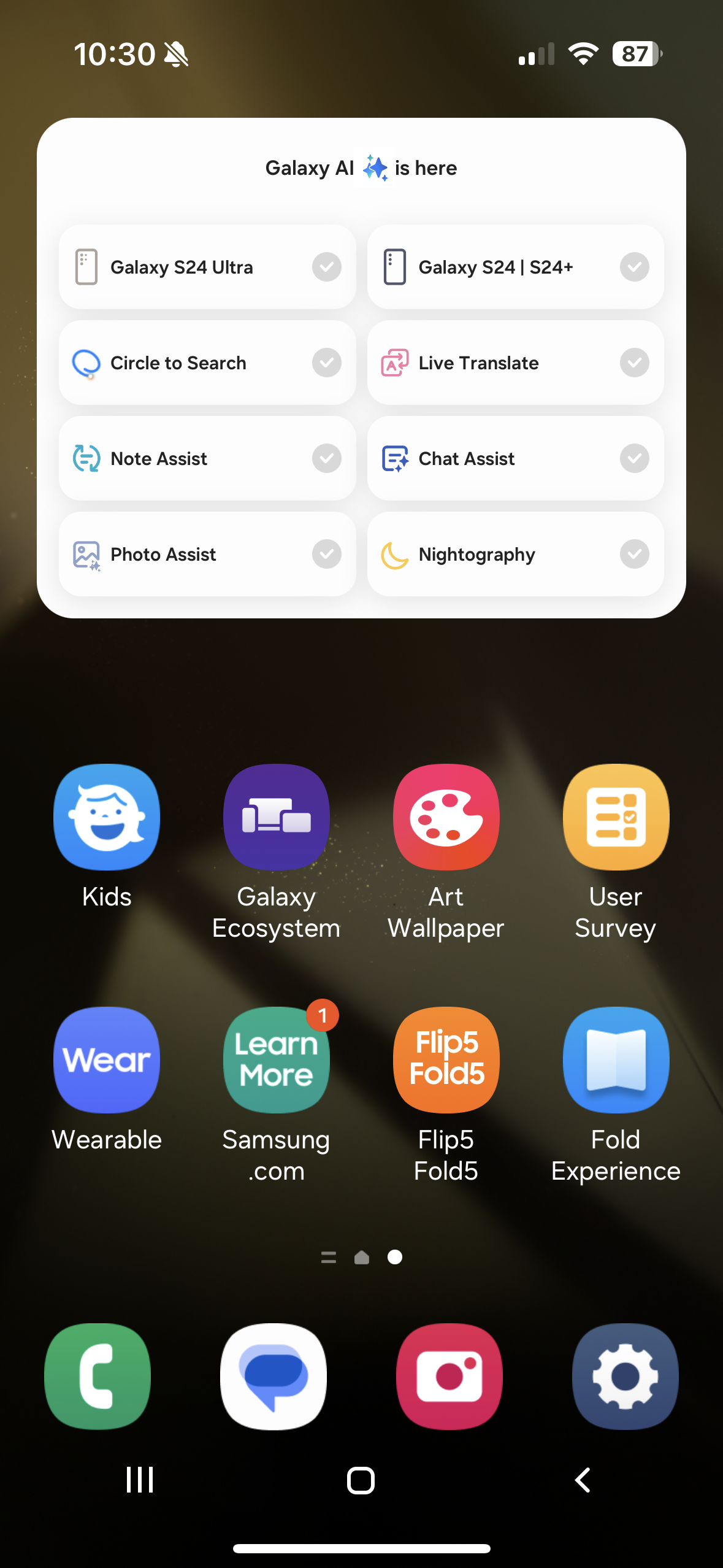 samsung galaxy ai features
