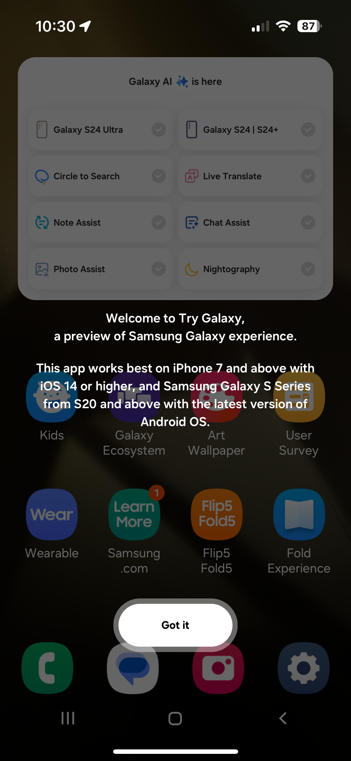 samsung galaxy ai preview