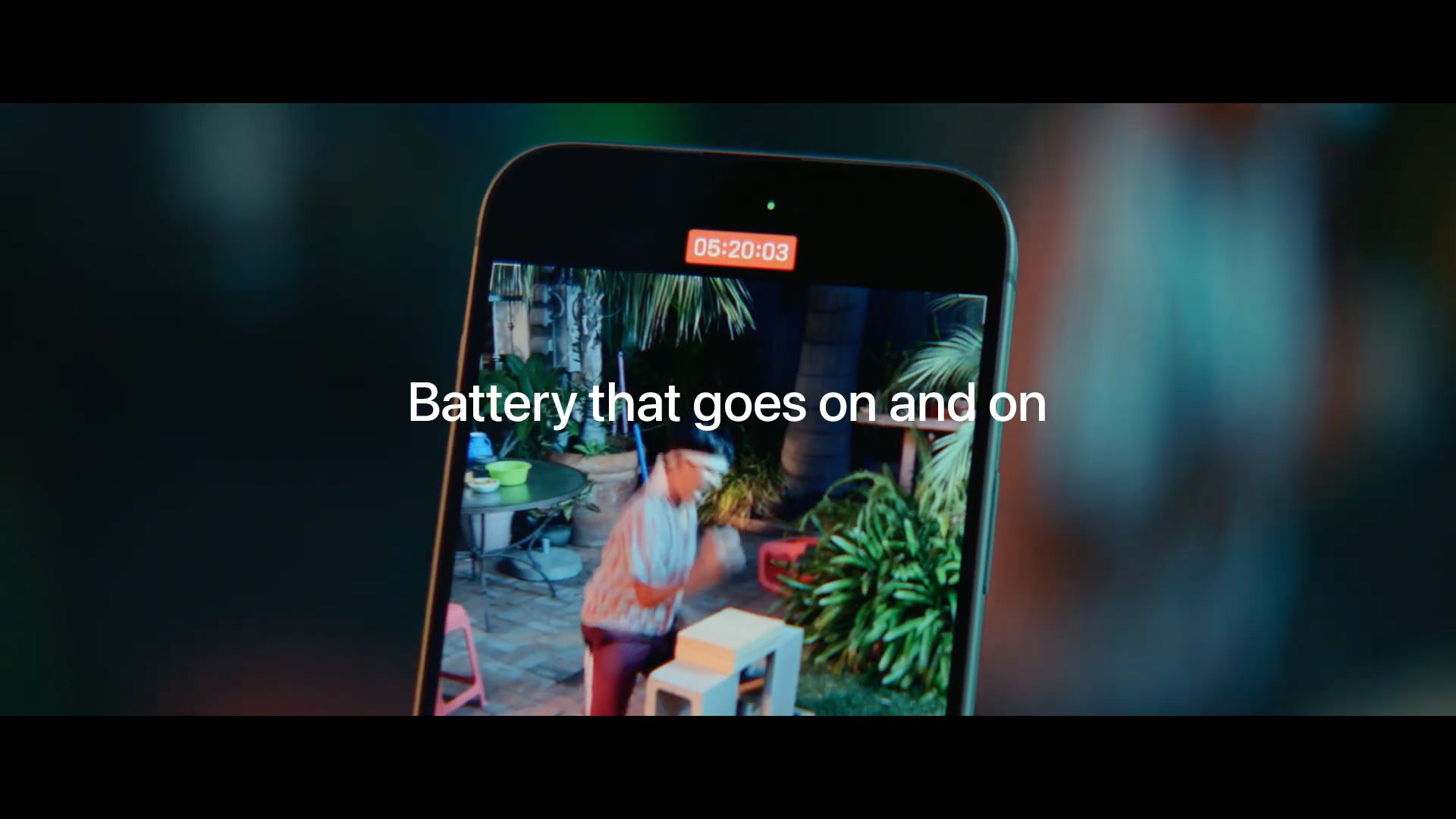 smartphone battery life display