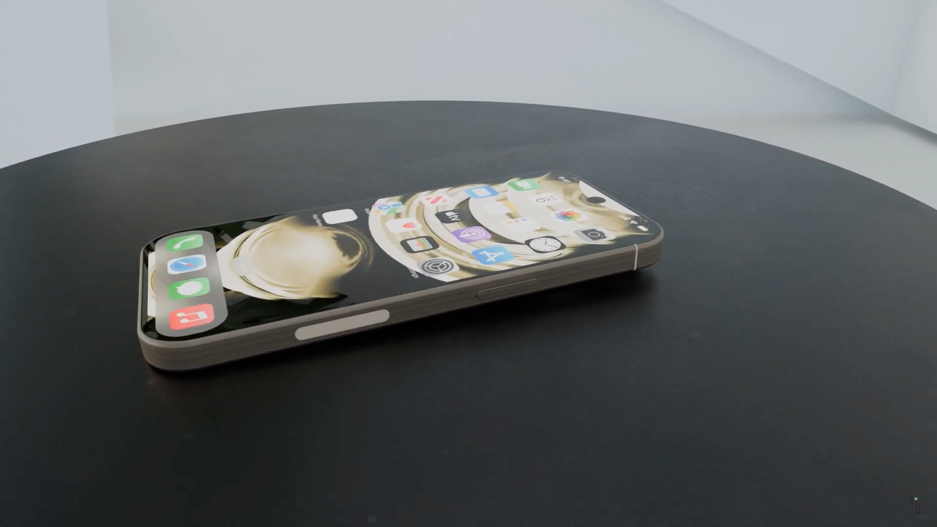 smartphone side view