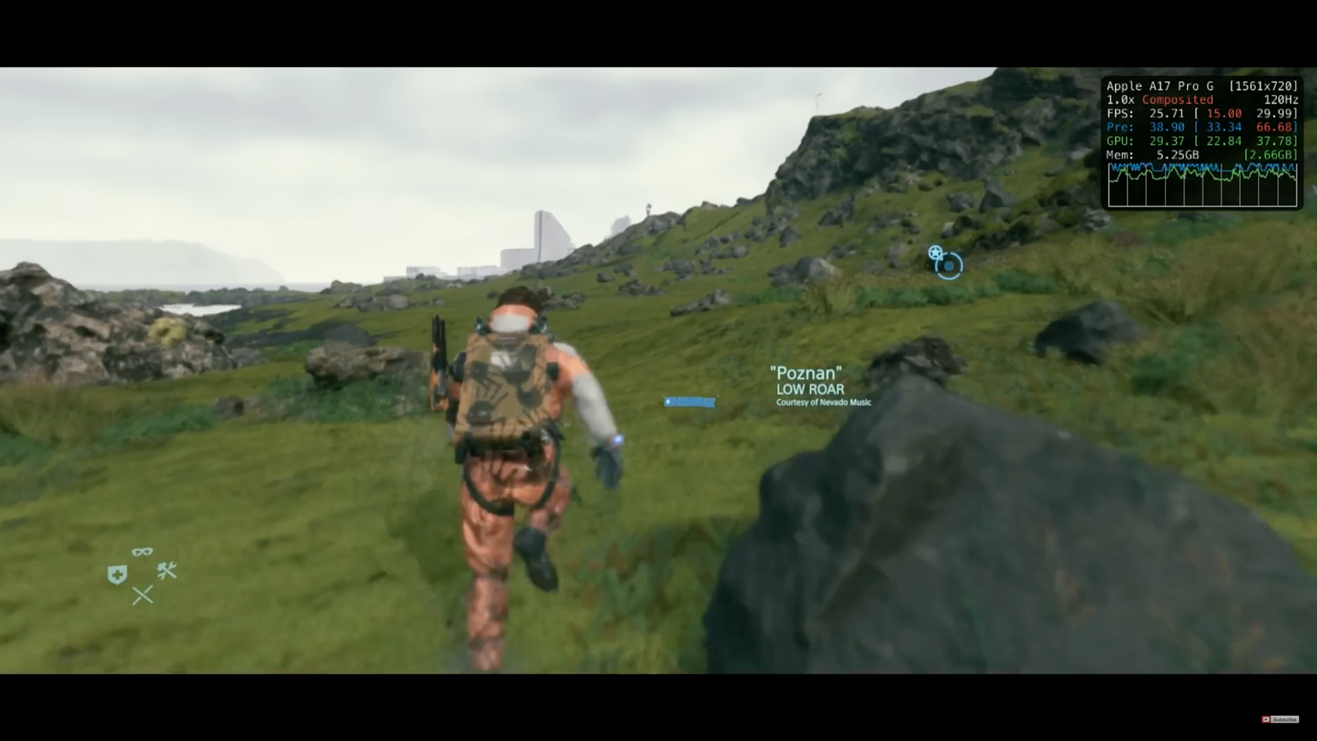 video game character running