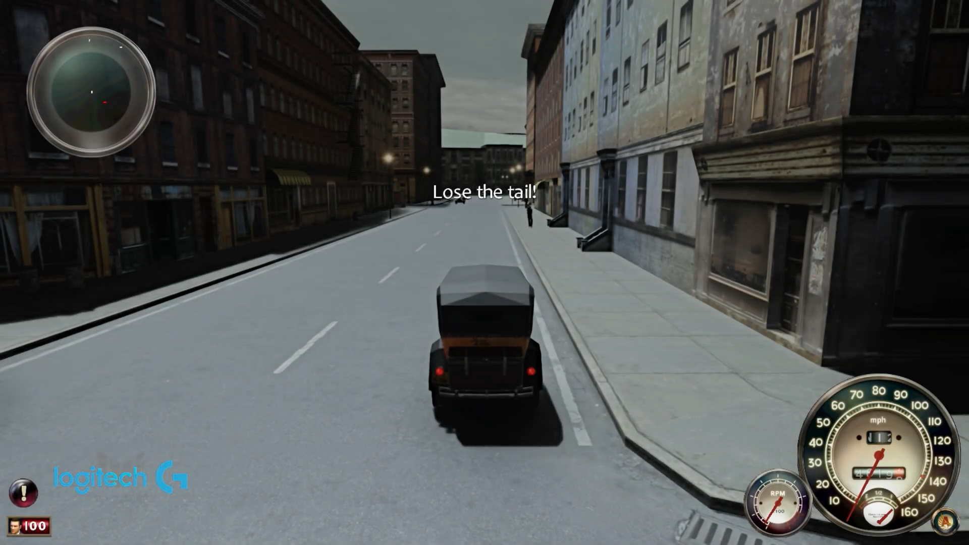 vintage car lose tail