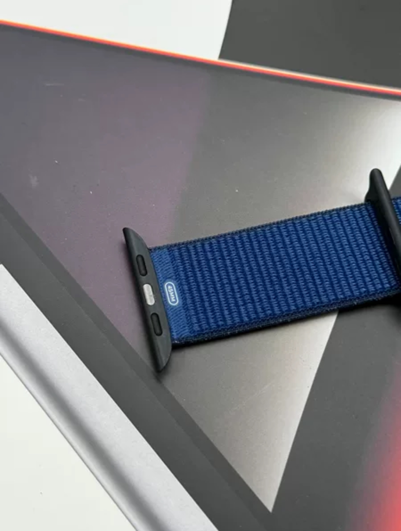 blue watch band connector