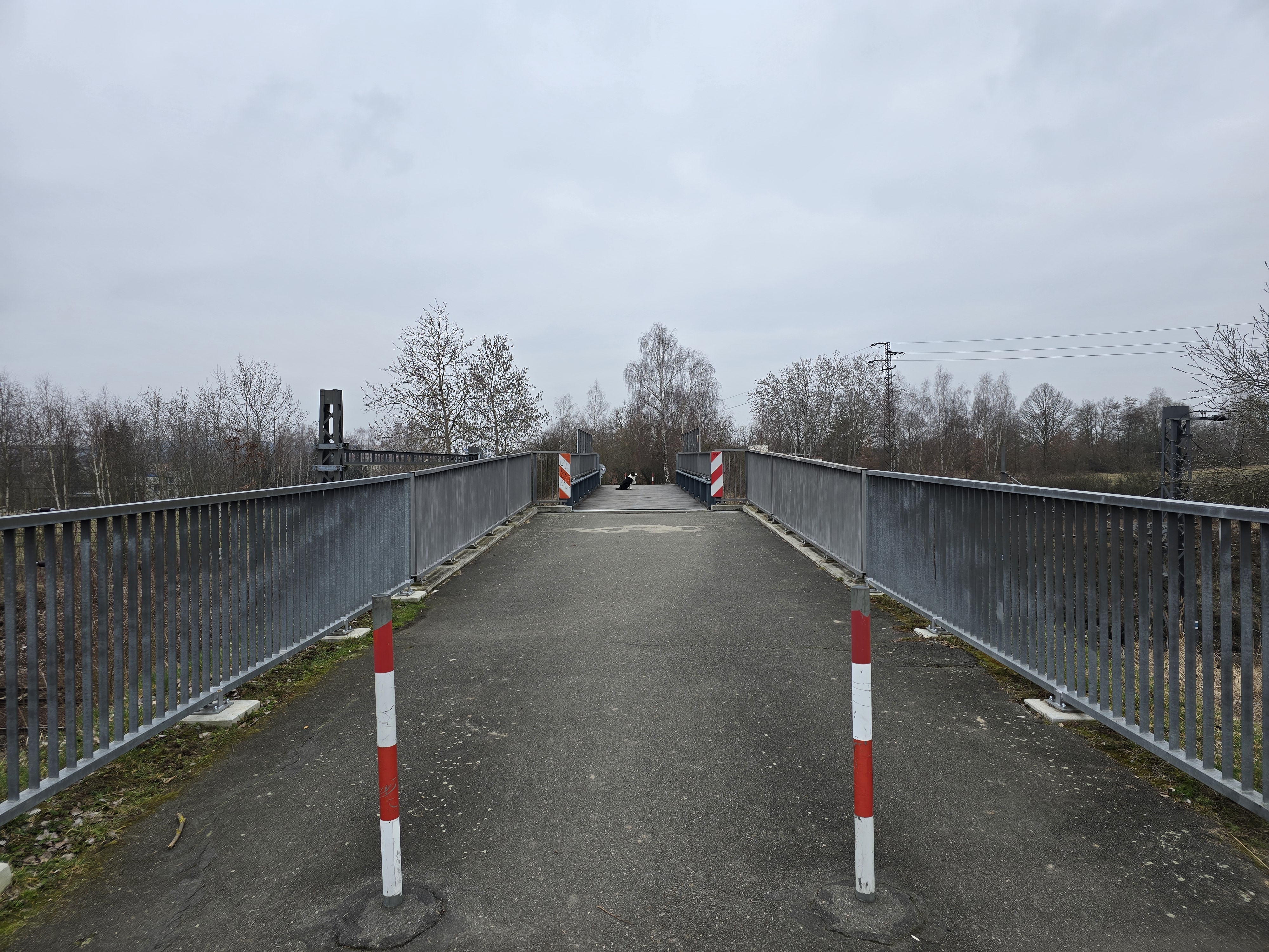 bridge with barriers