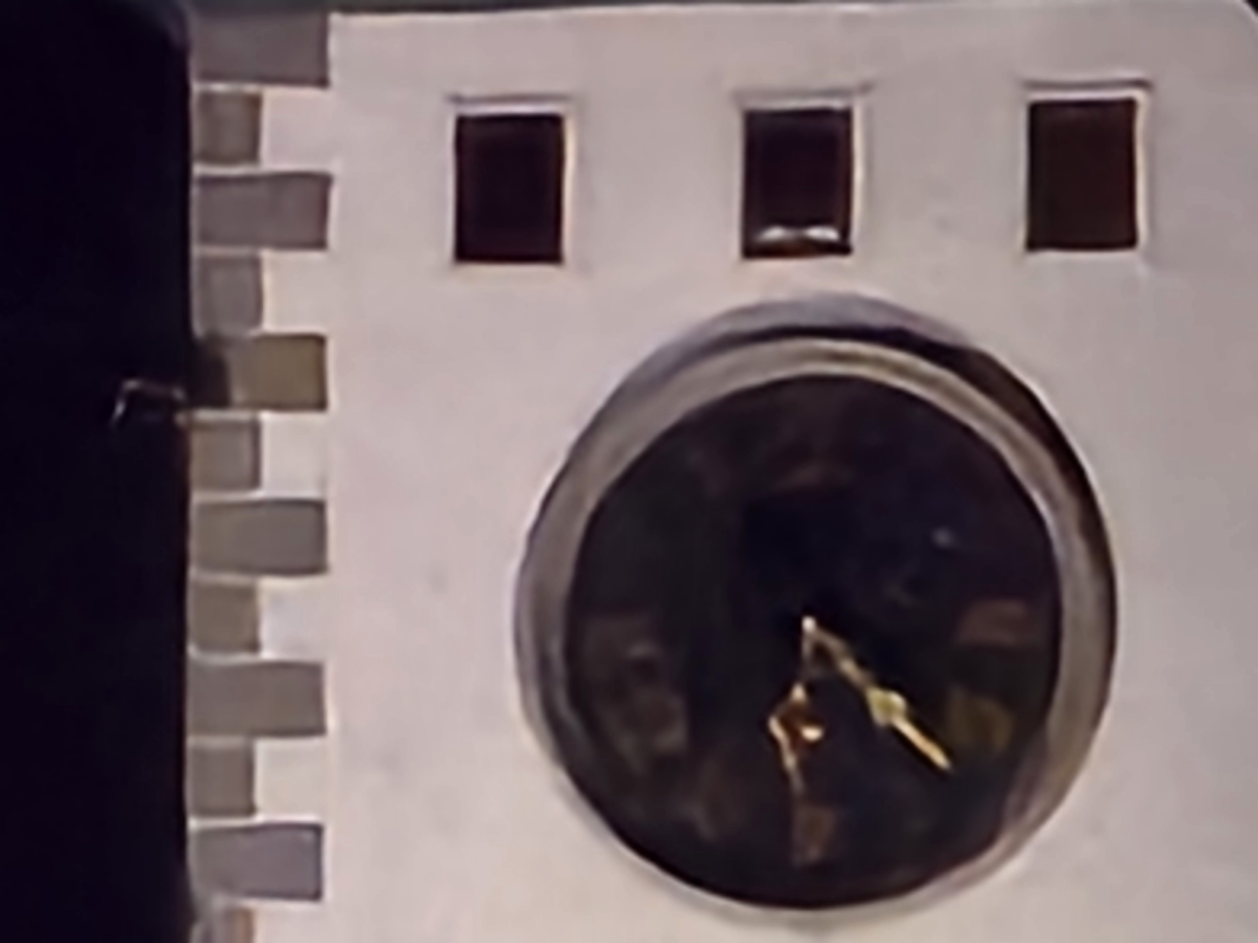 church clock closeup