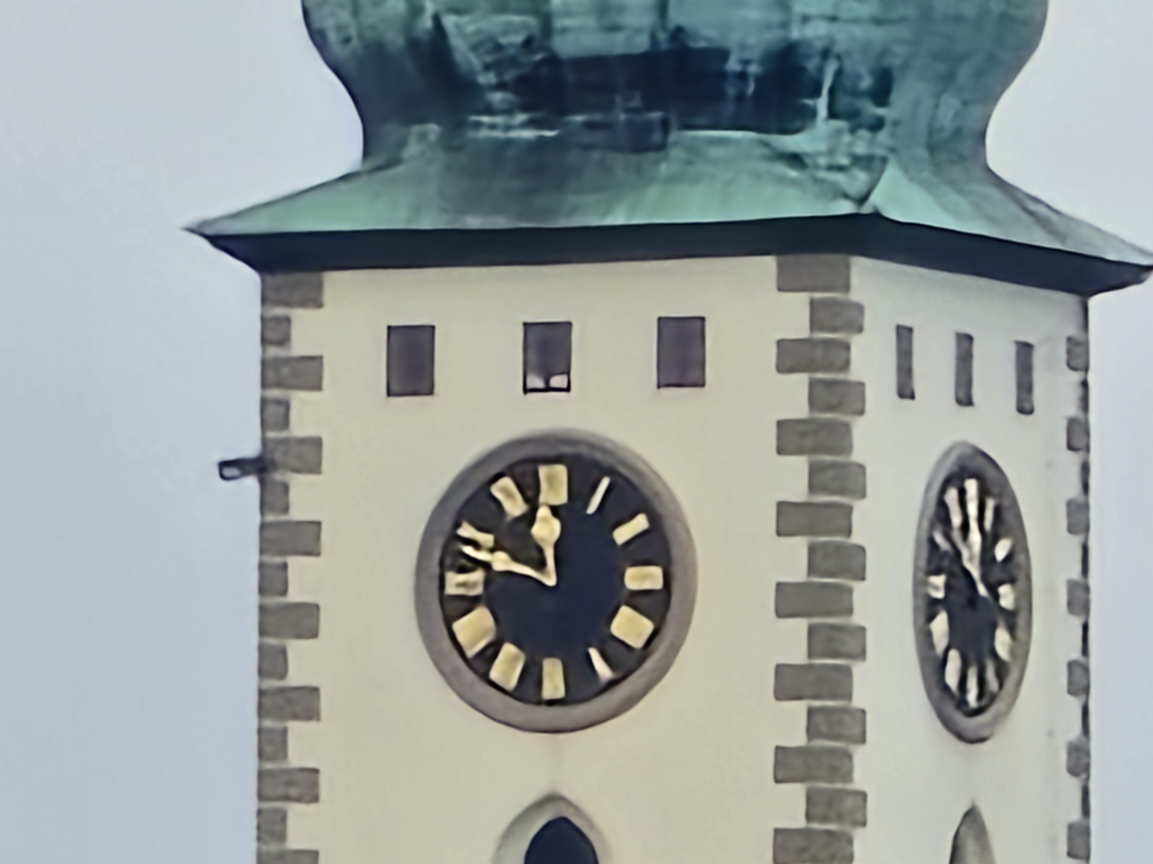 church clock tower