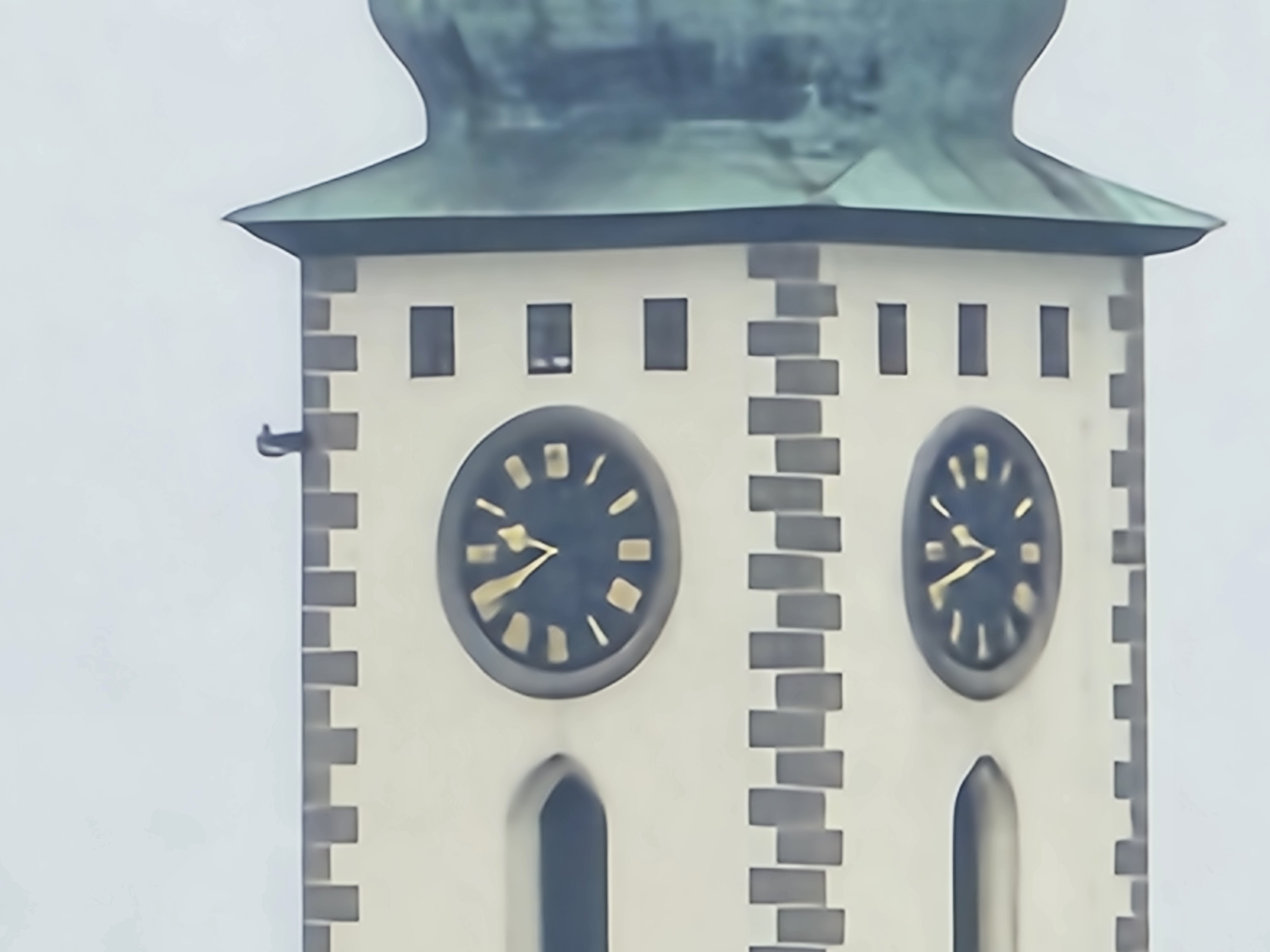 clock tower closeup