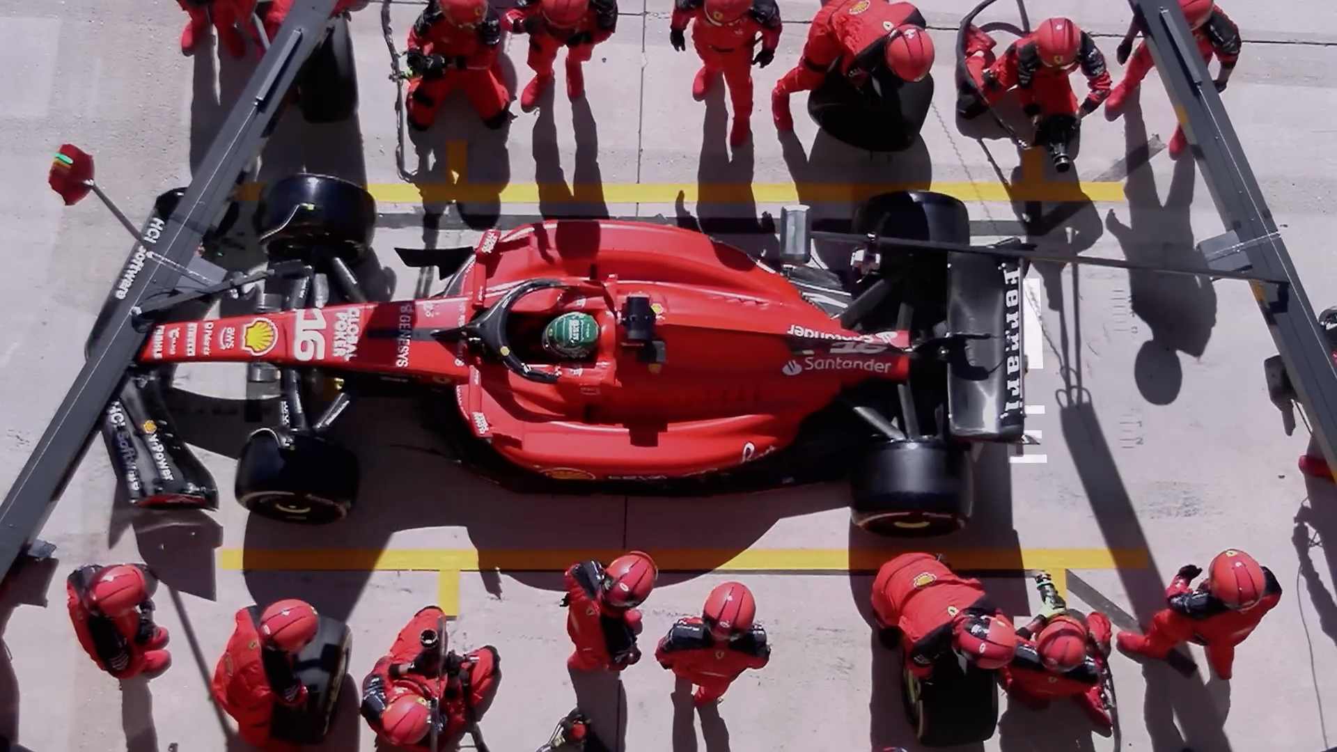 formula one pit stop