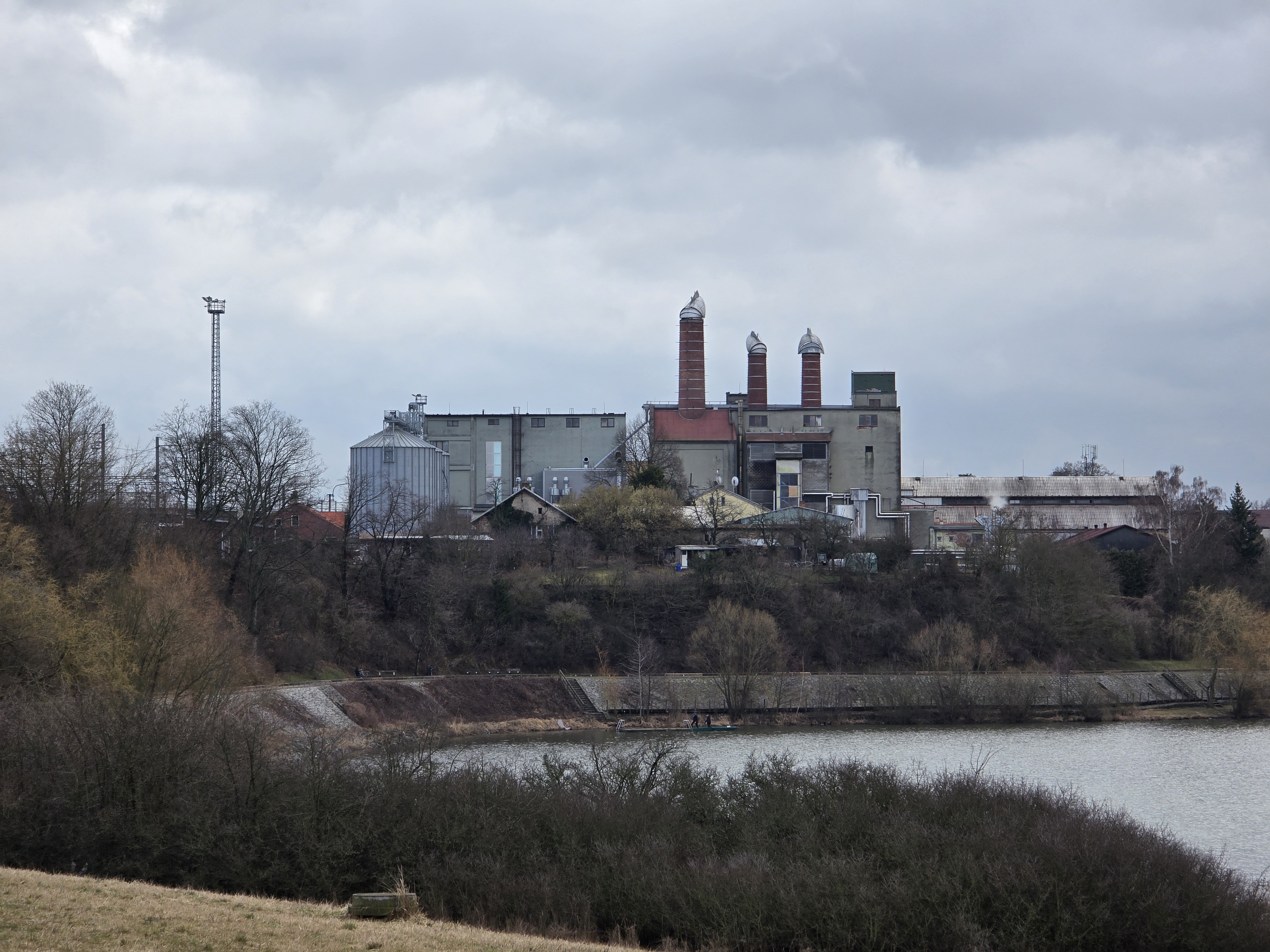 industrial factory hill