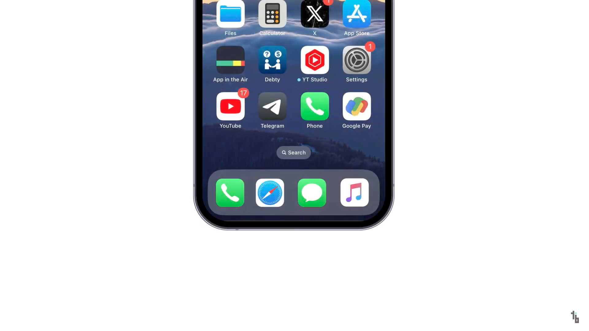 iphone home screen app icons
