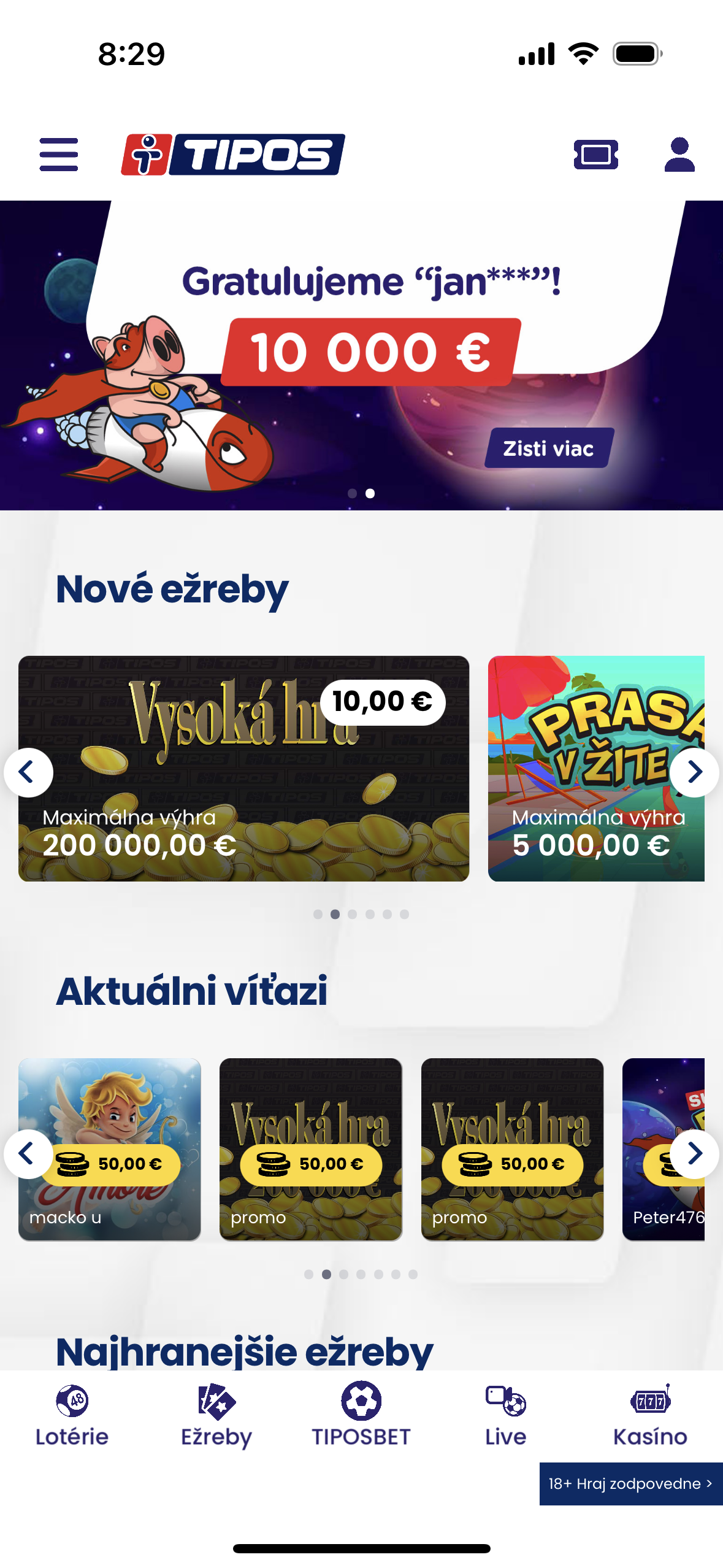 lottery app new scratch cards