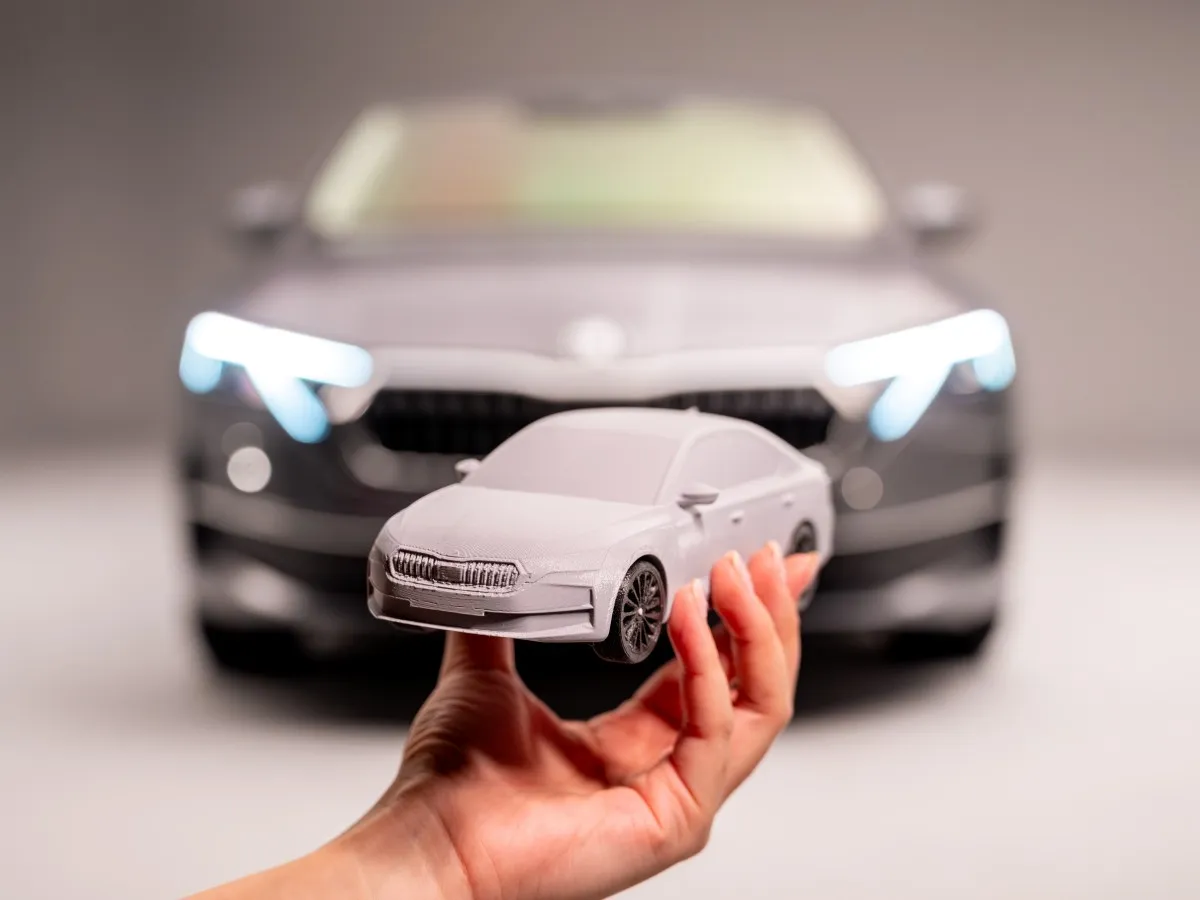 Vytiskněte si přesný model Škody Octavii či Enyaq na 3D tiskárně!