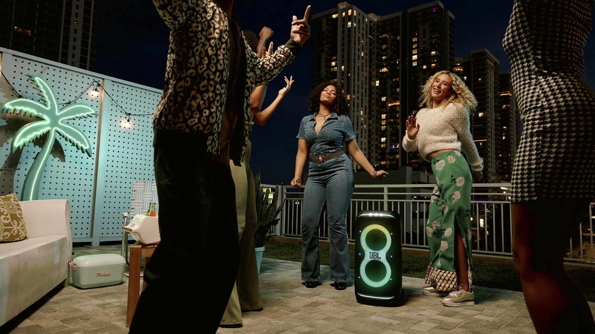 party with jbl speaker