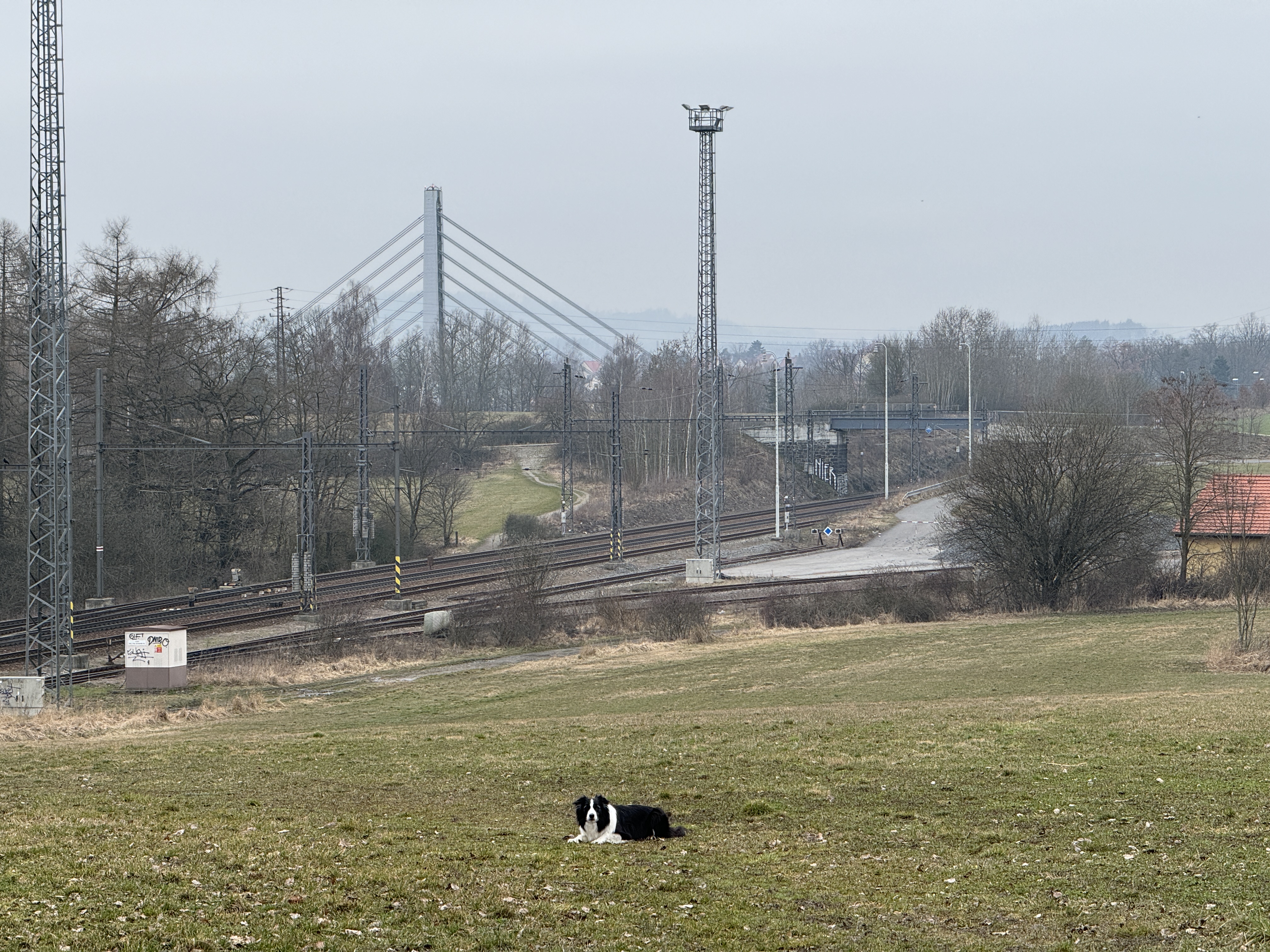railway bridge landscape