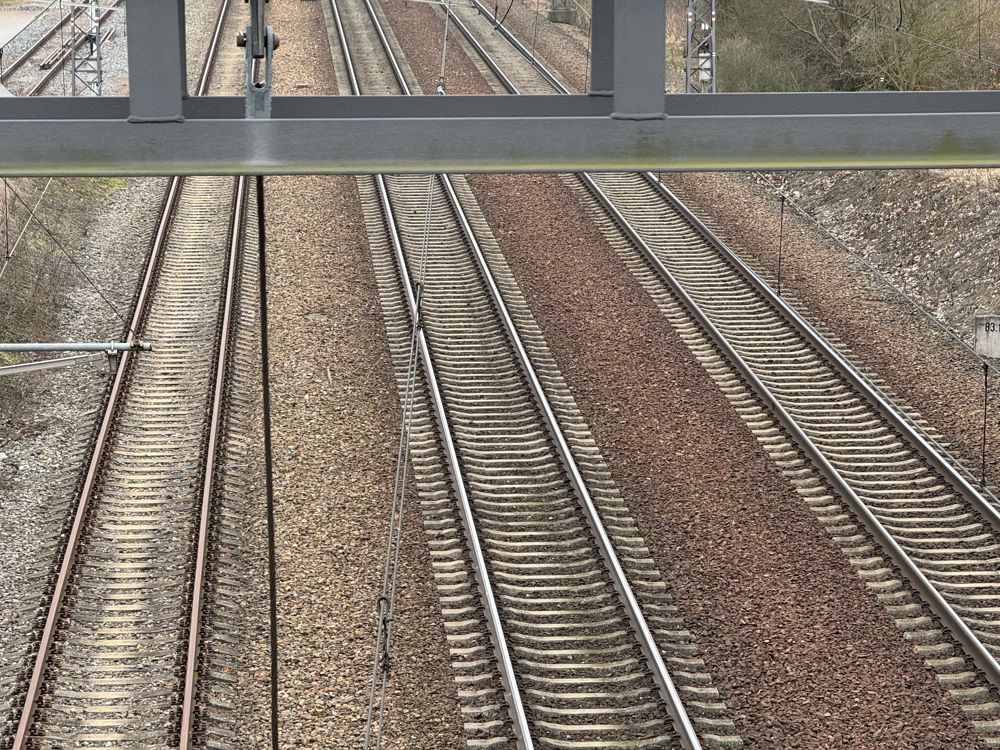 railway tracks detail