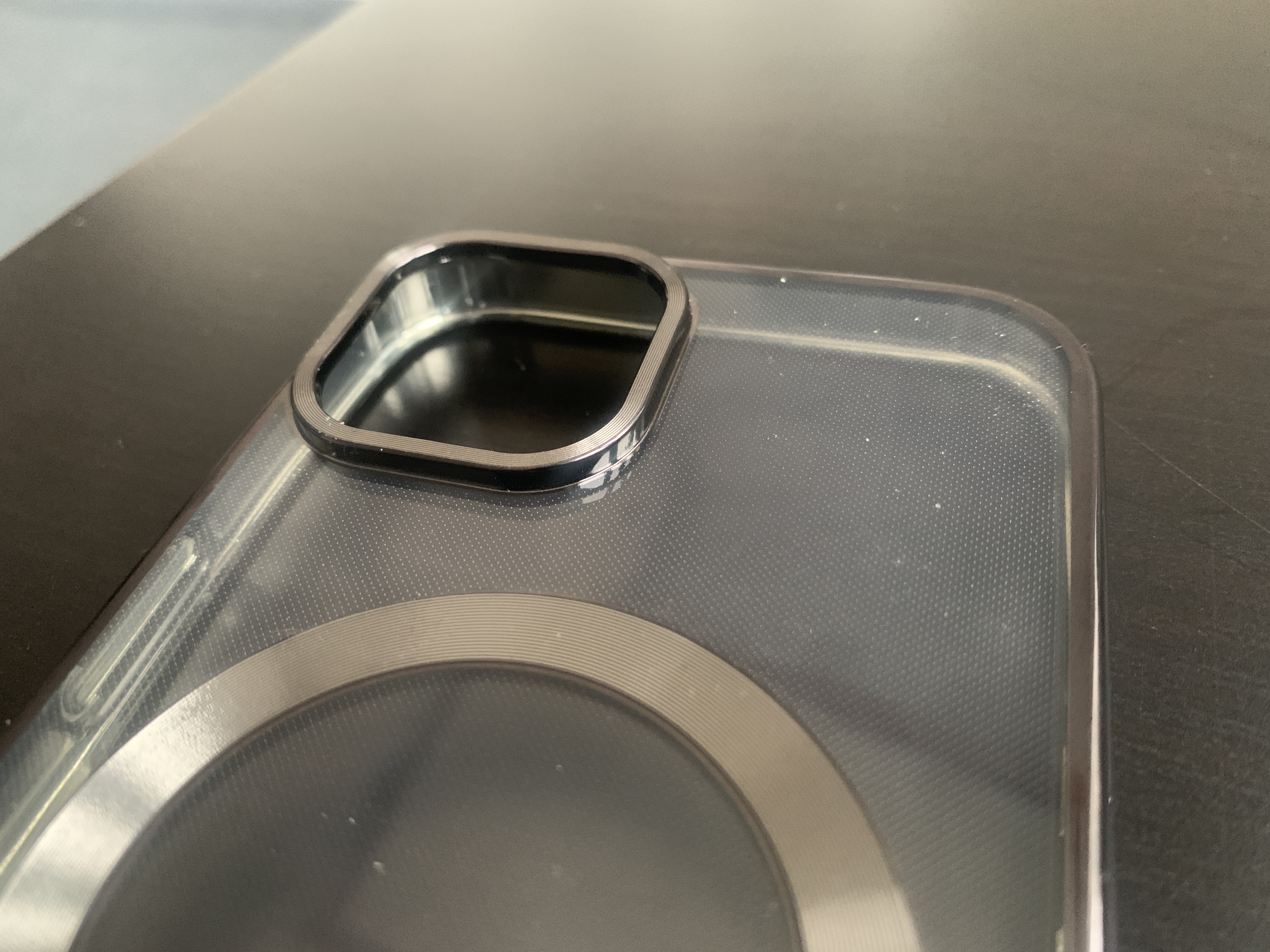 smartphone back closeup