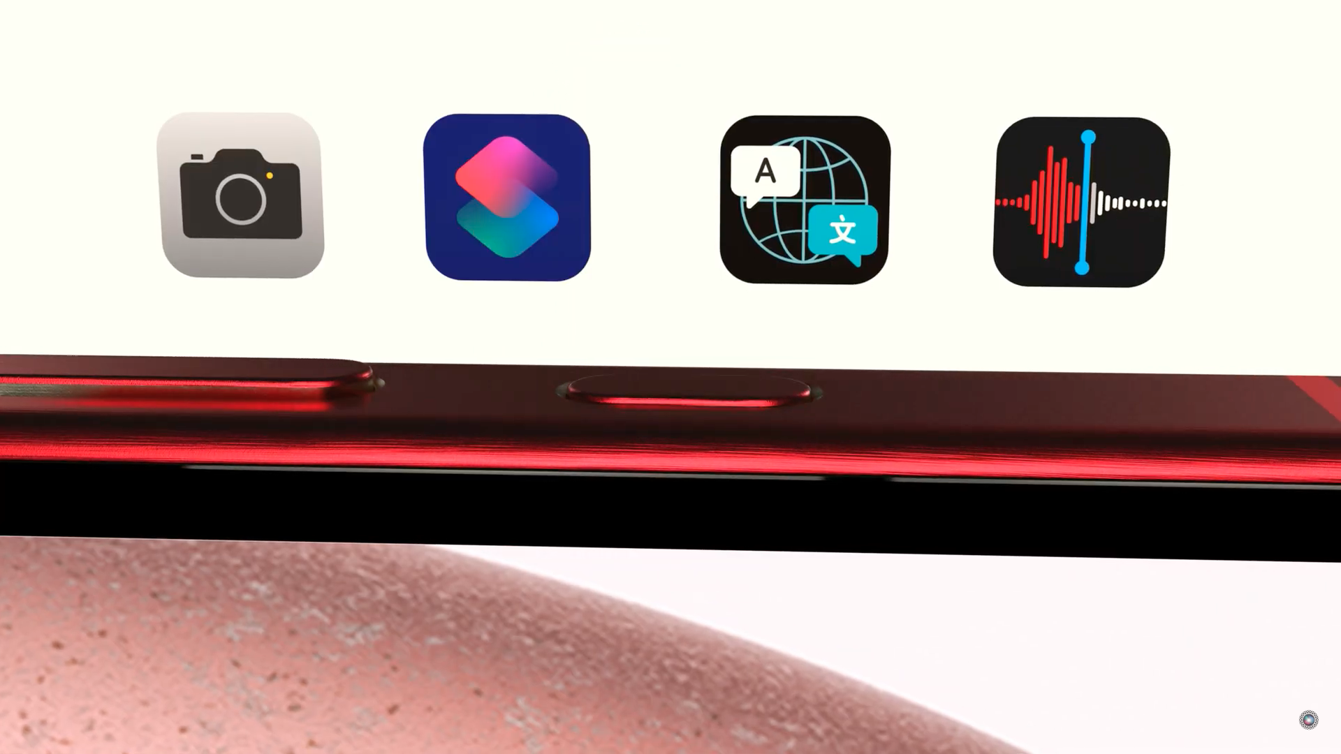 smartphone screen icons