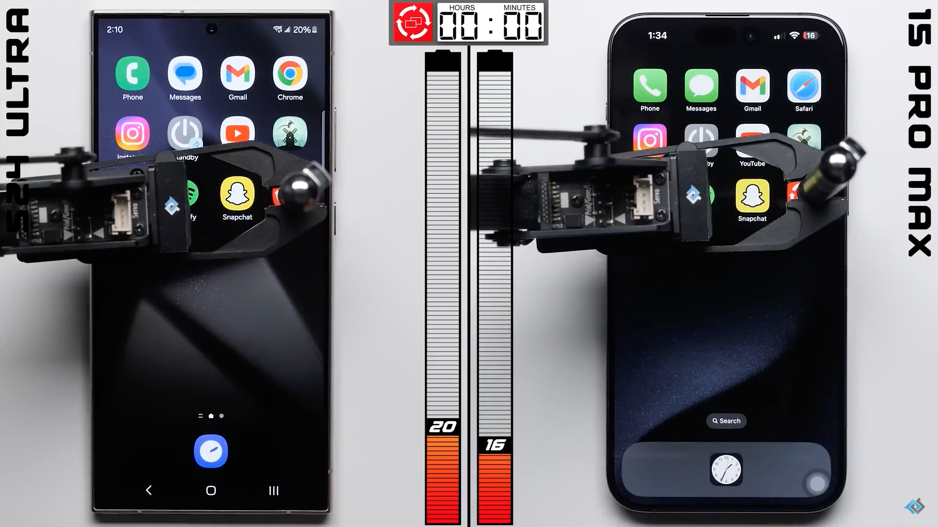 smartphone speed test comparison