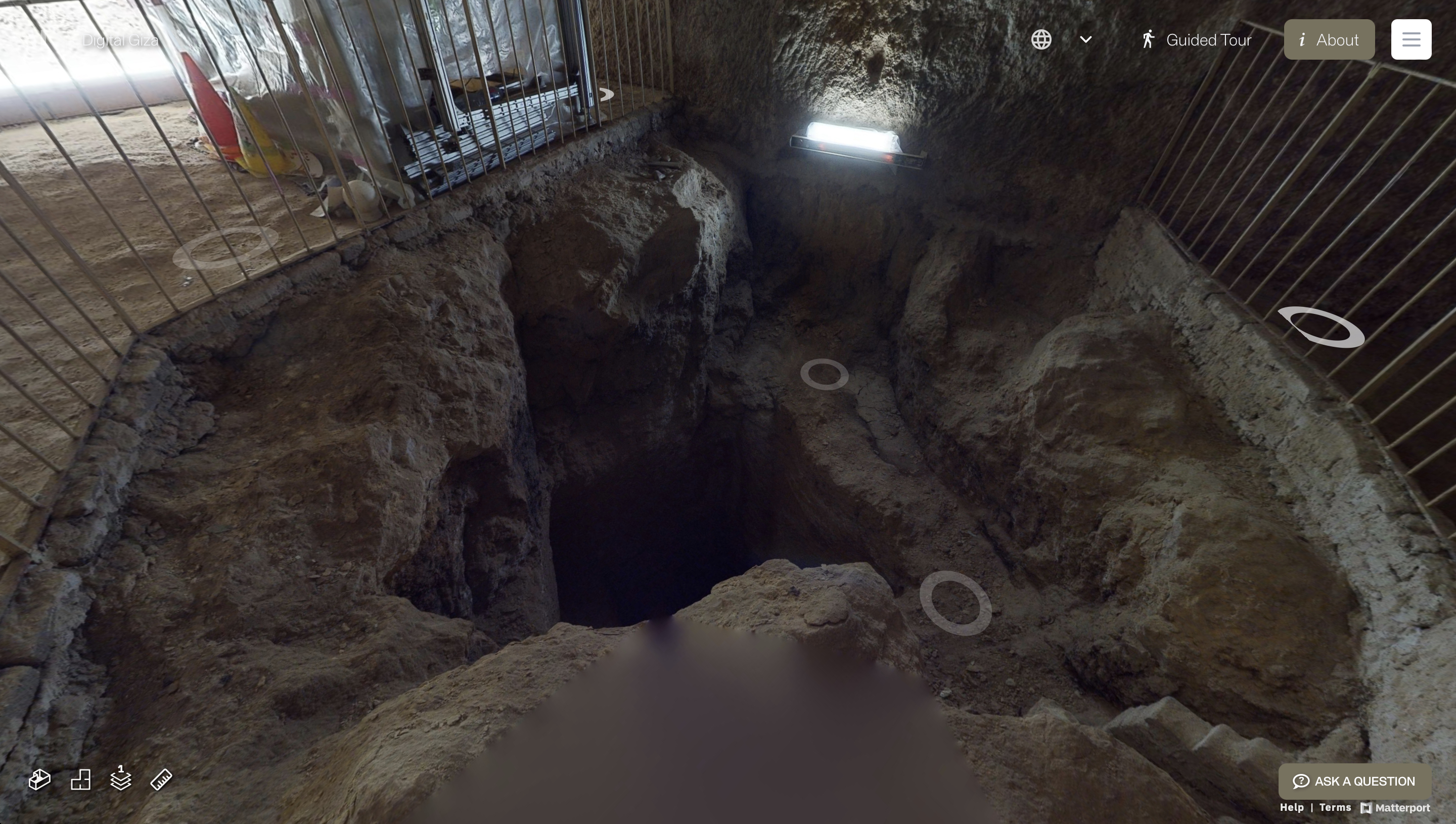 underground archaeological site