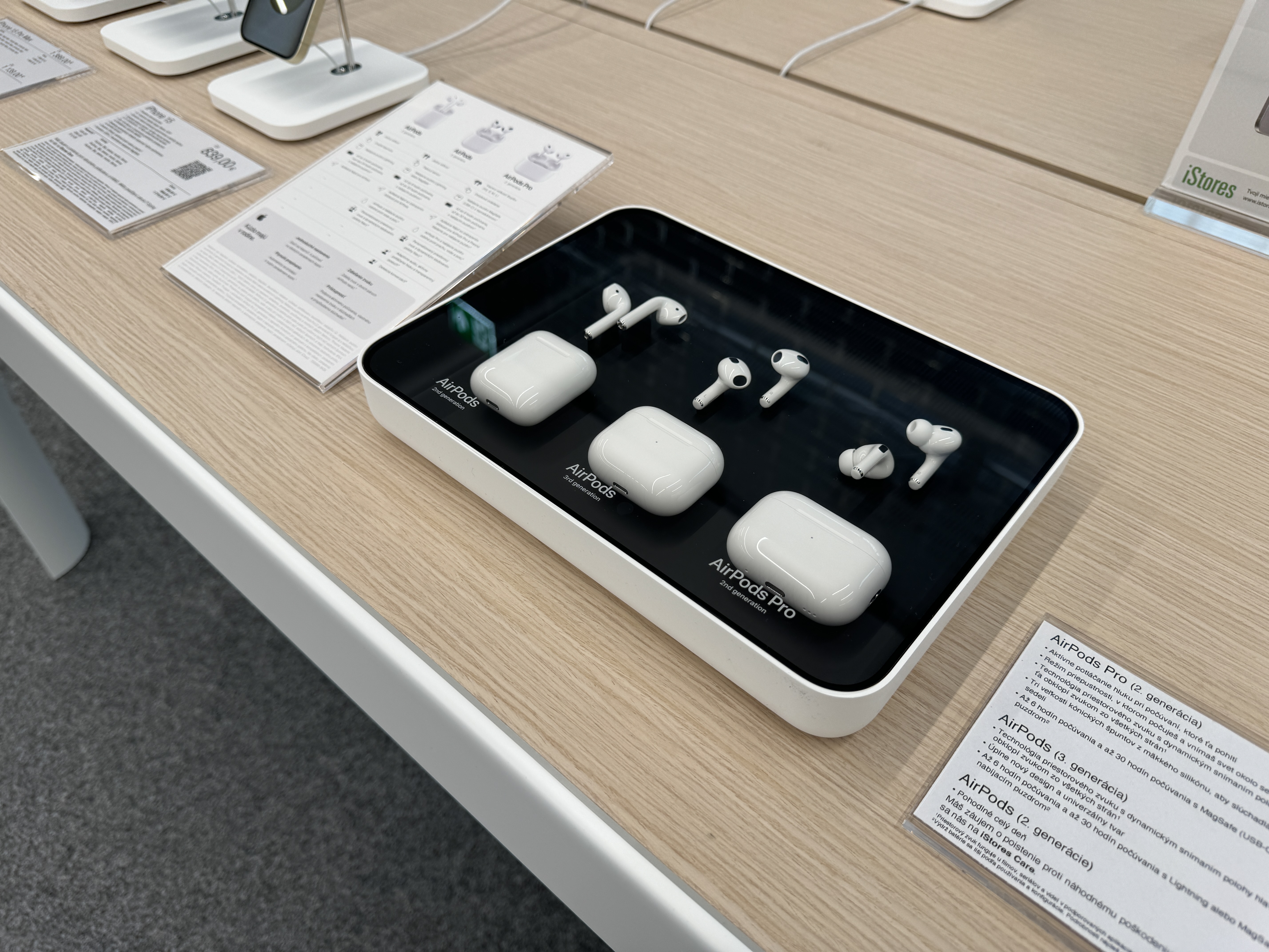 airpods display store