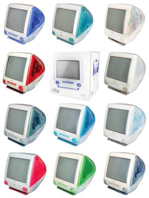 colorful imac g3 collection