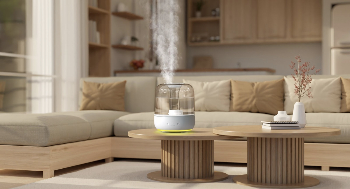 humidifier in living room