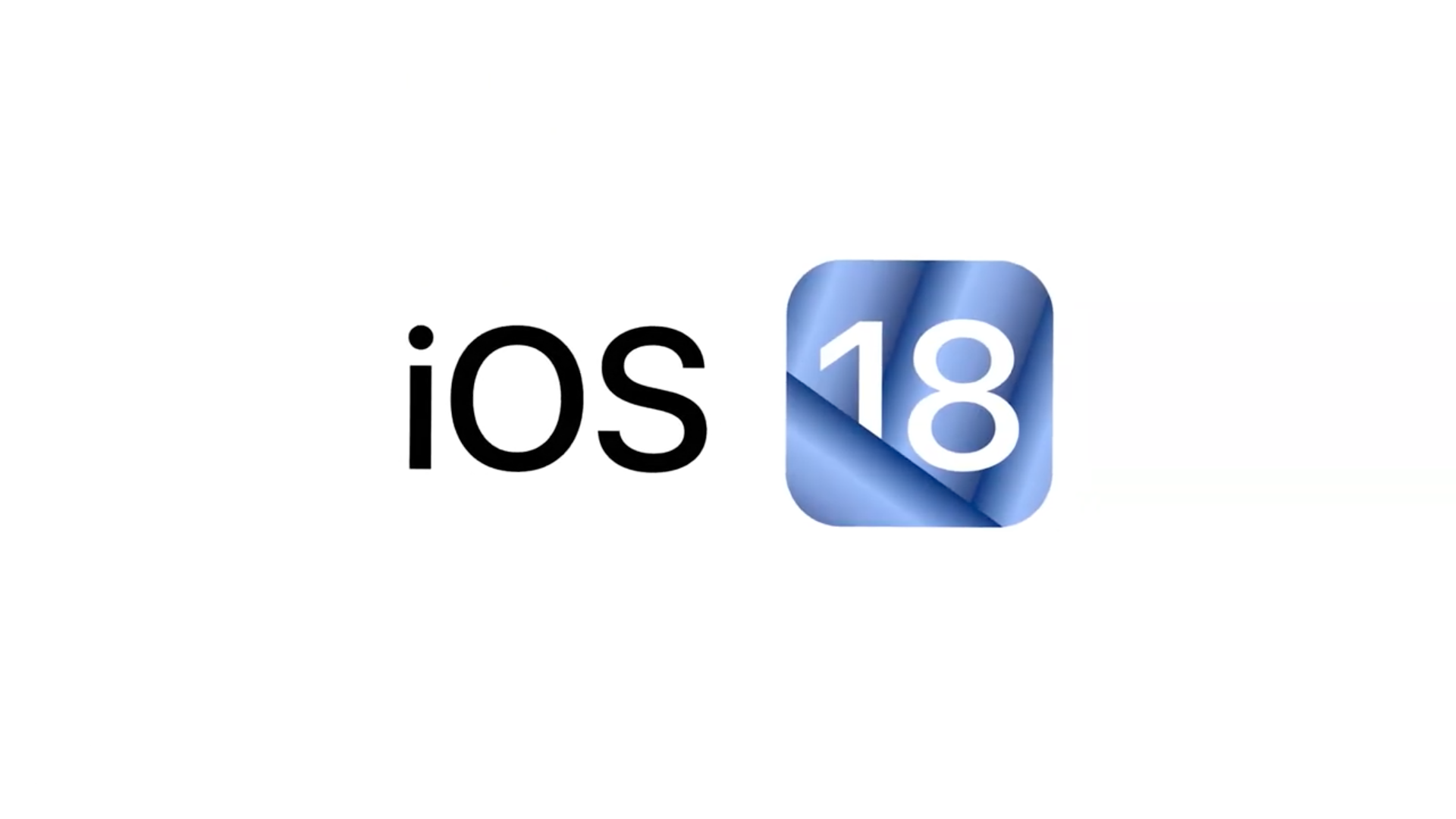 ios 18 logo