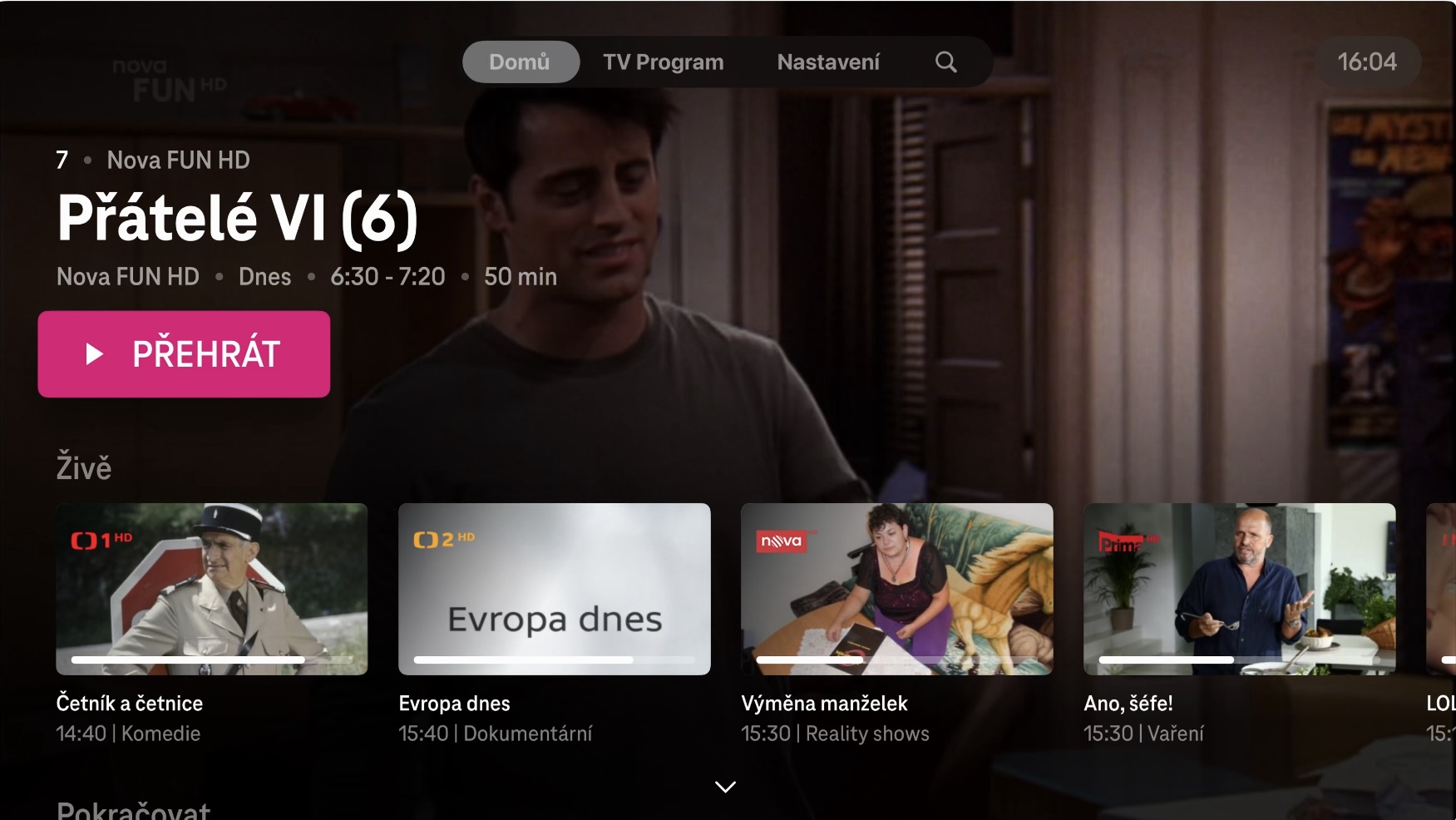 magenta tv live view