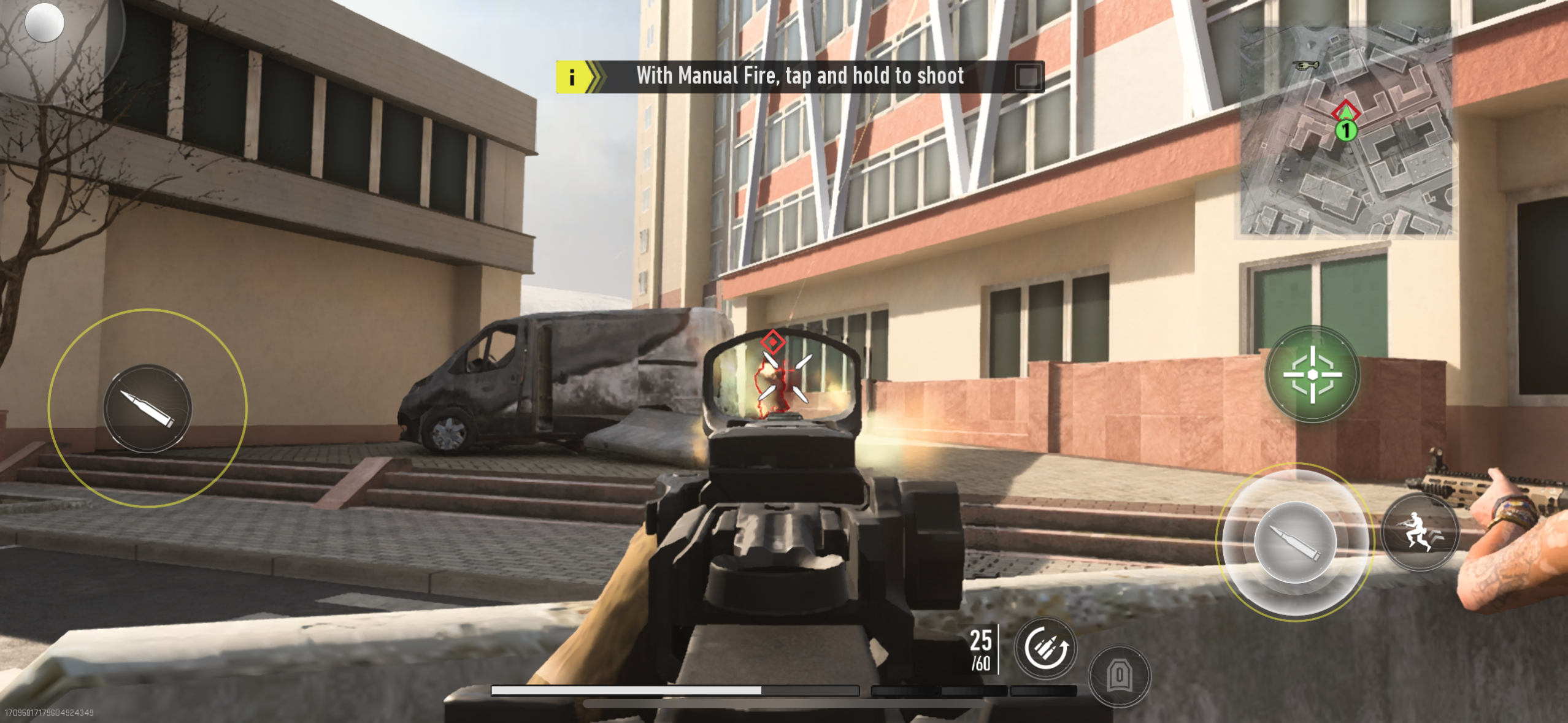 manual fire in combat