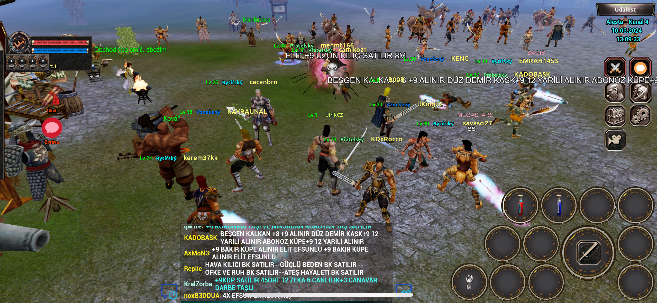 multiplayer rpg battle scene