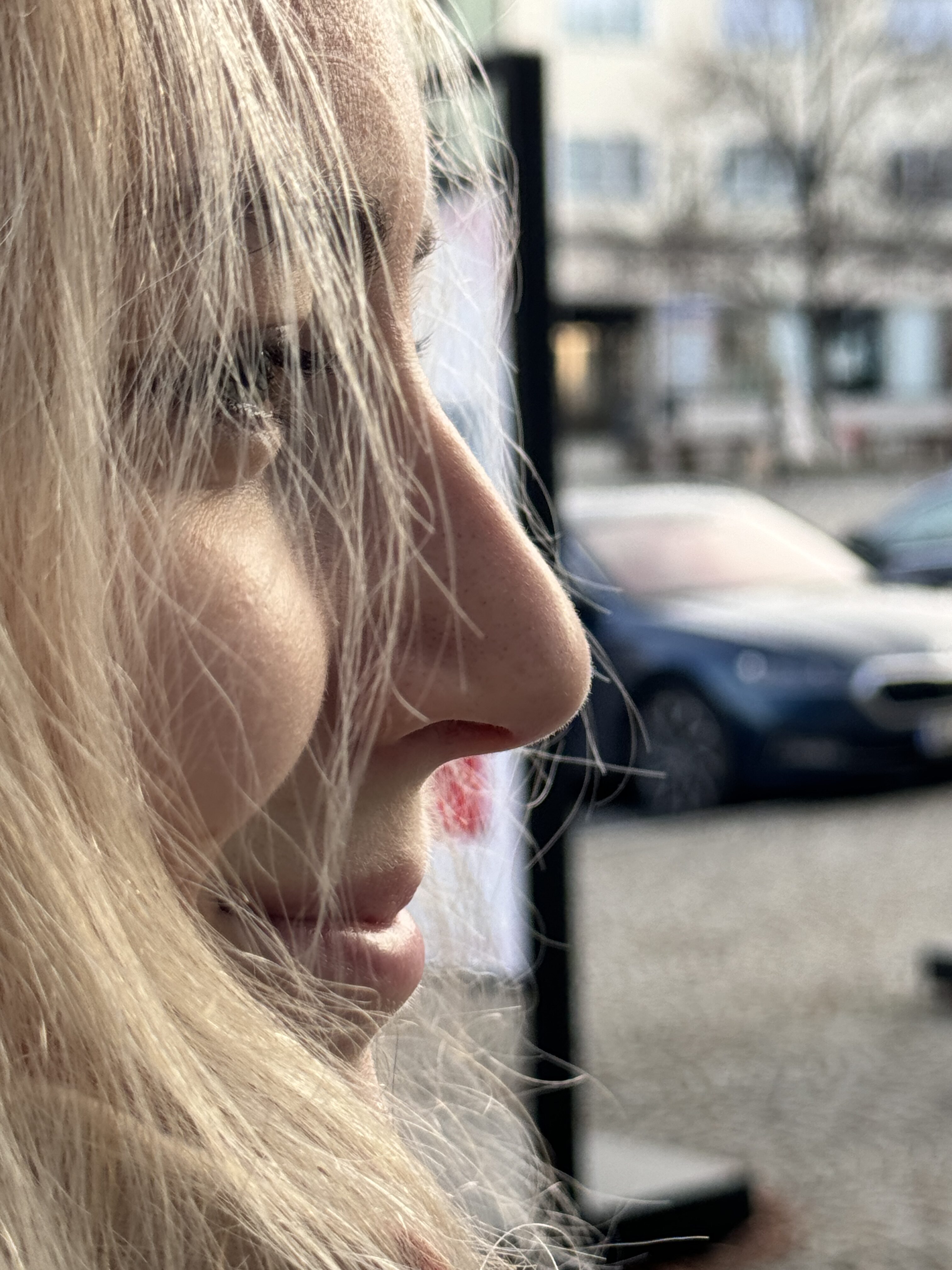 profile of woman
