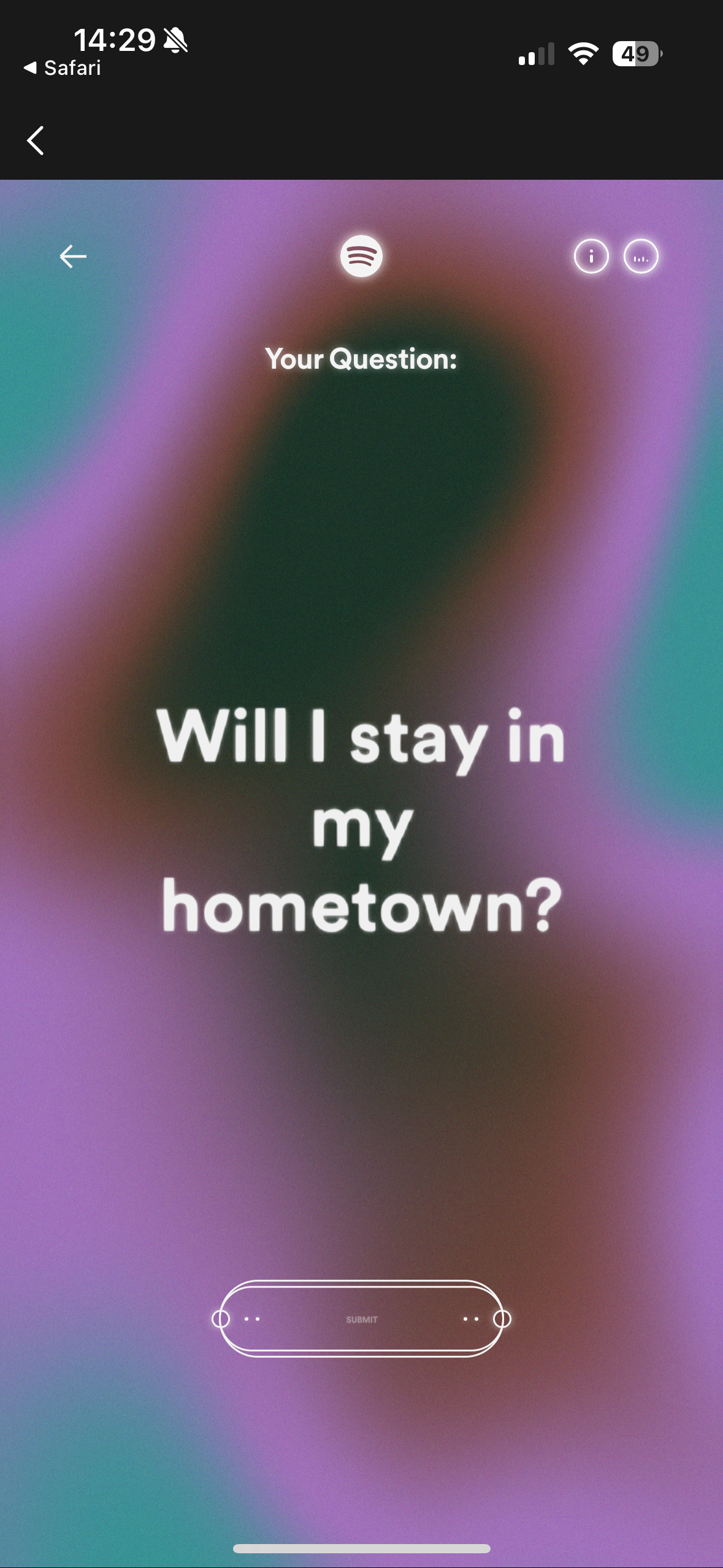 question prompt colorful background