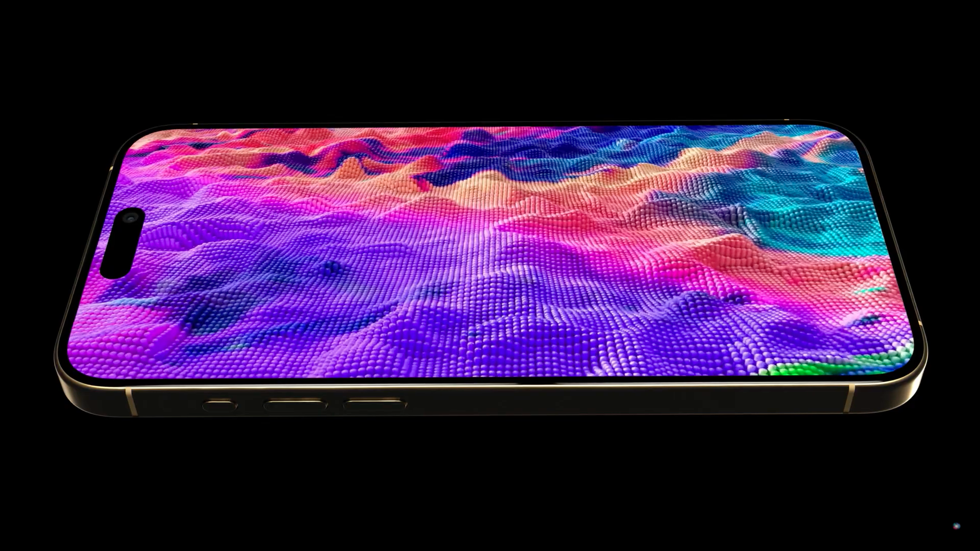 smartphone colorful display