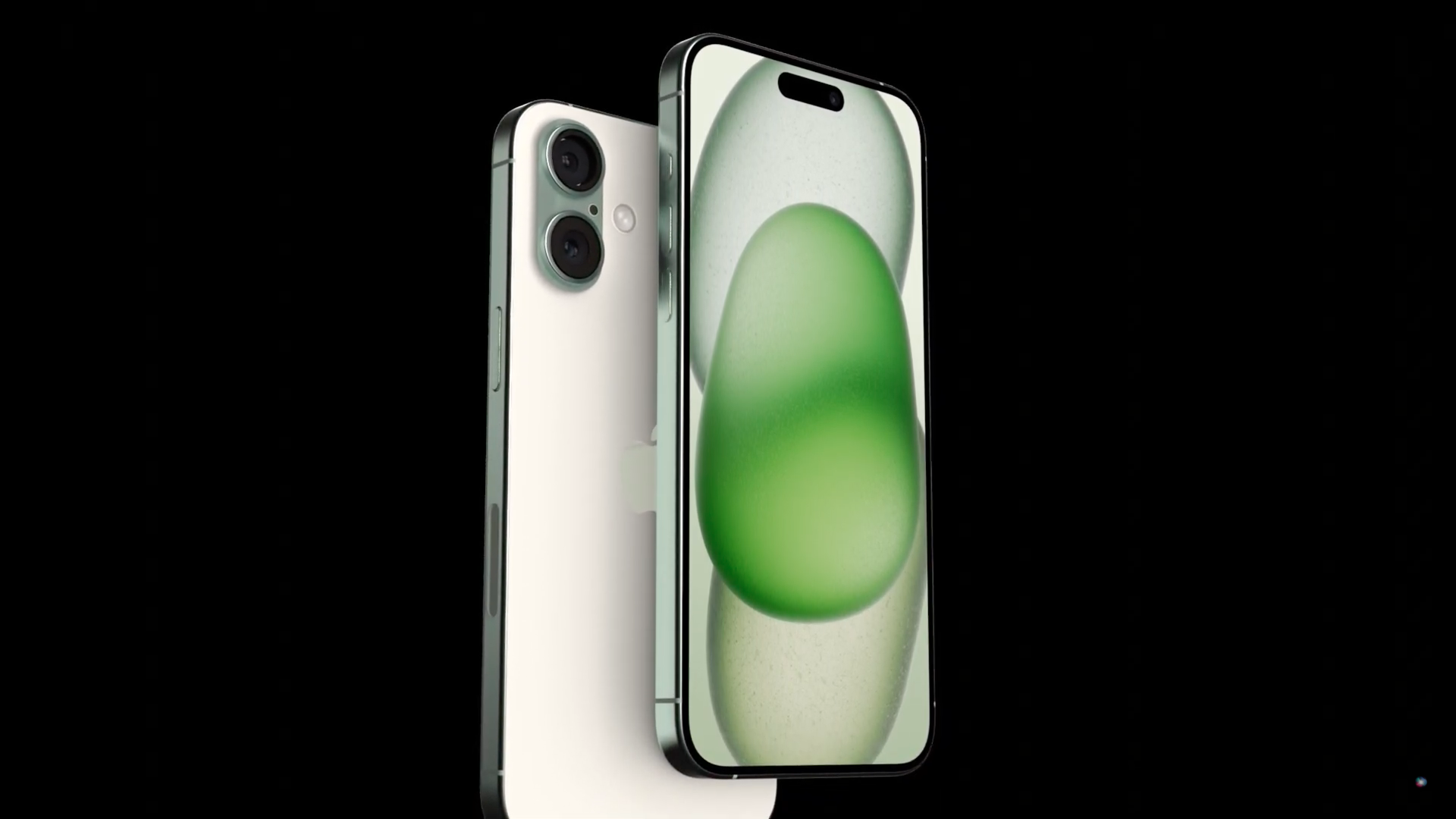 smartphone green display