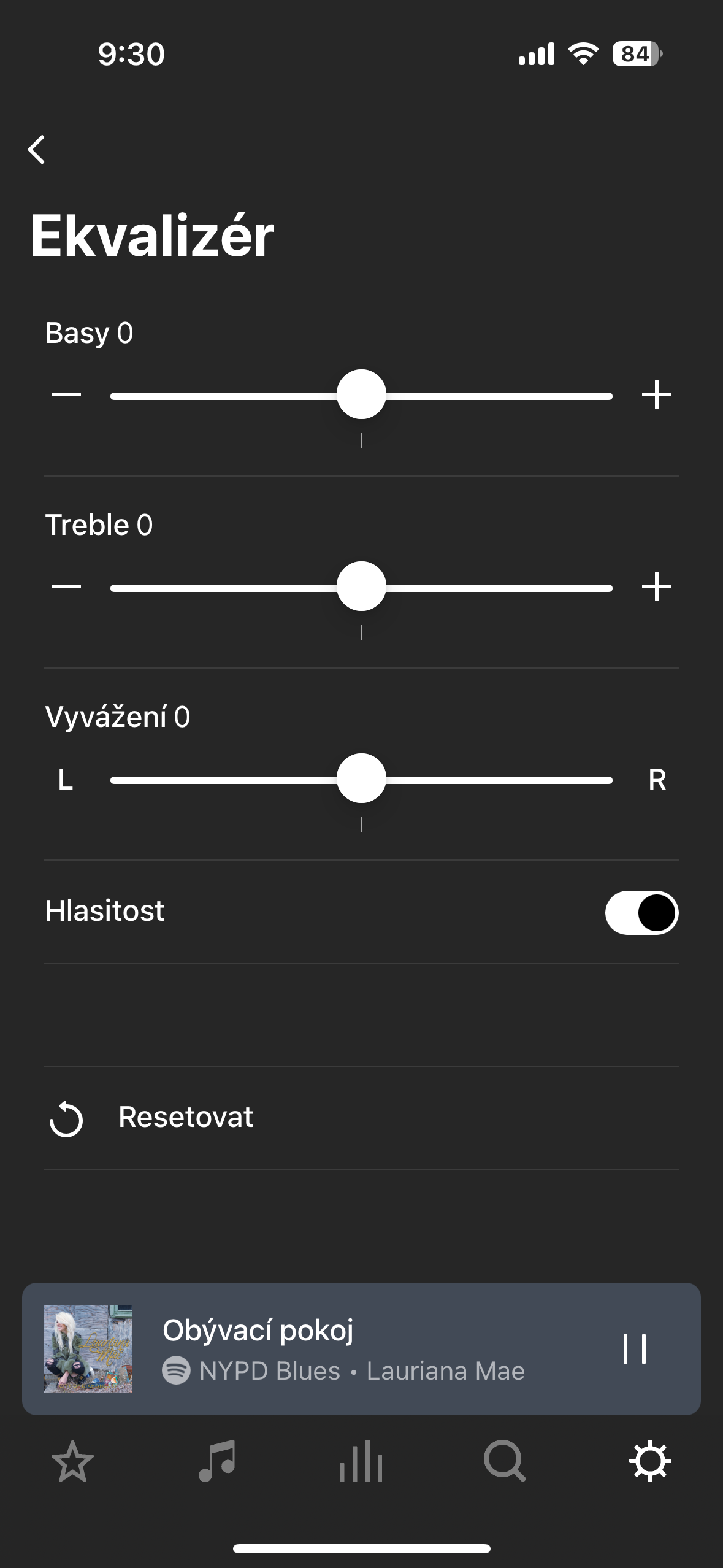 spotify equalizer controls