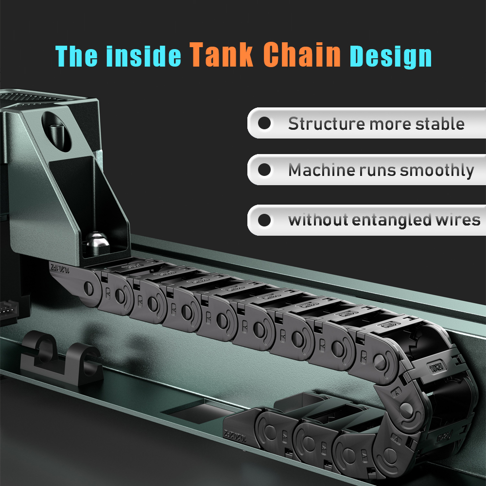 tank chain design machine