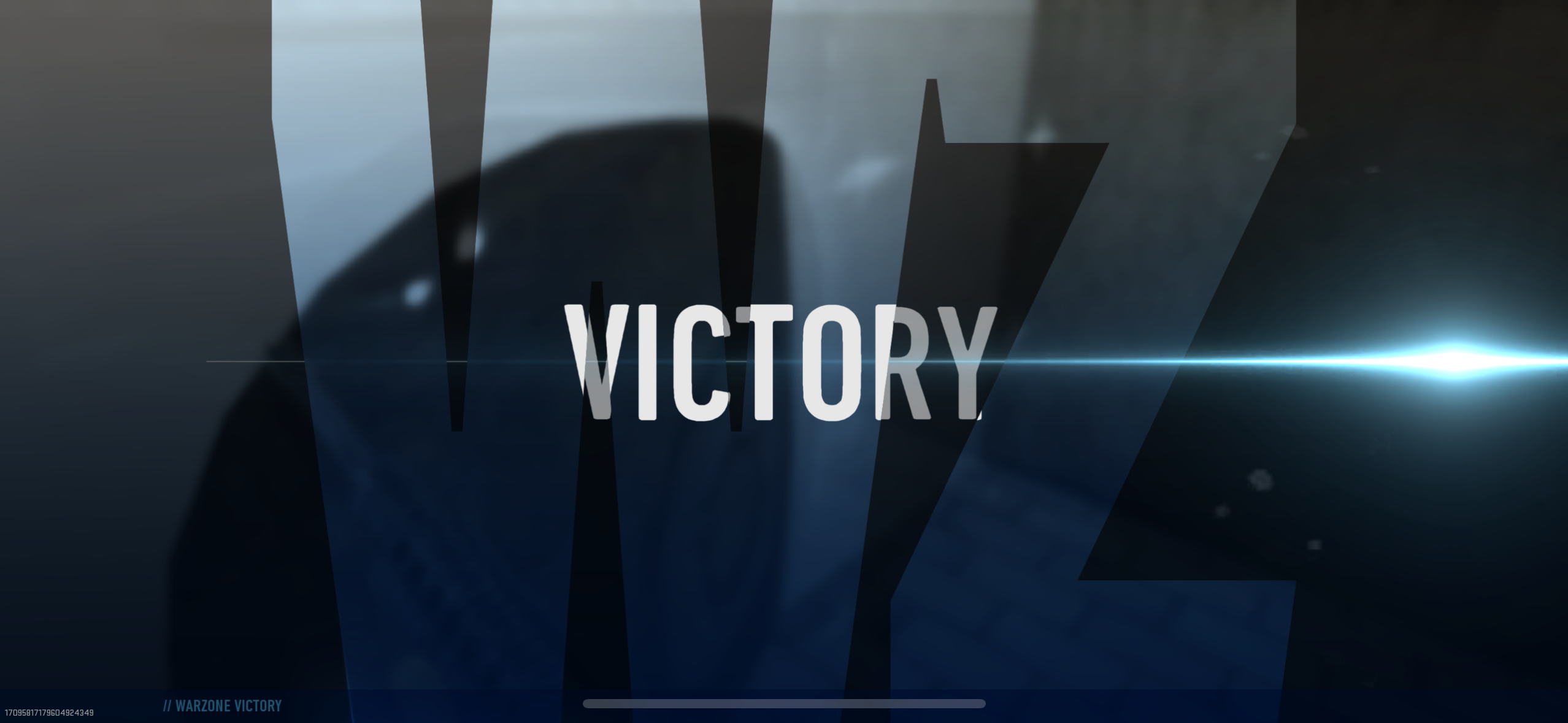 victory screen