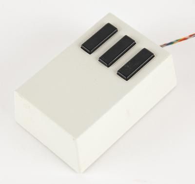 vintage computer mouse side