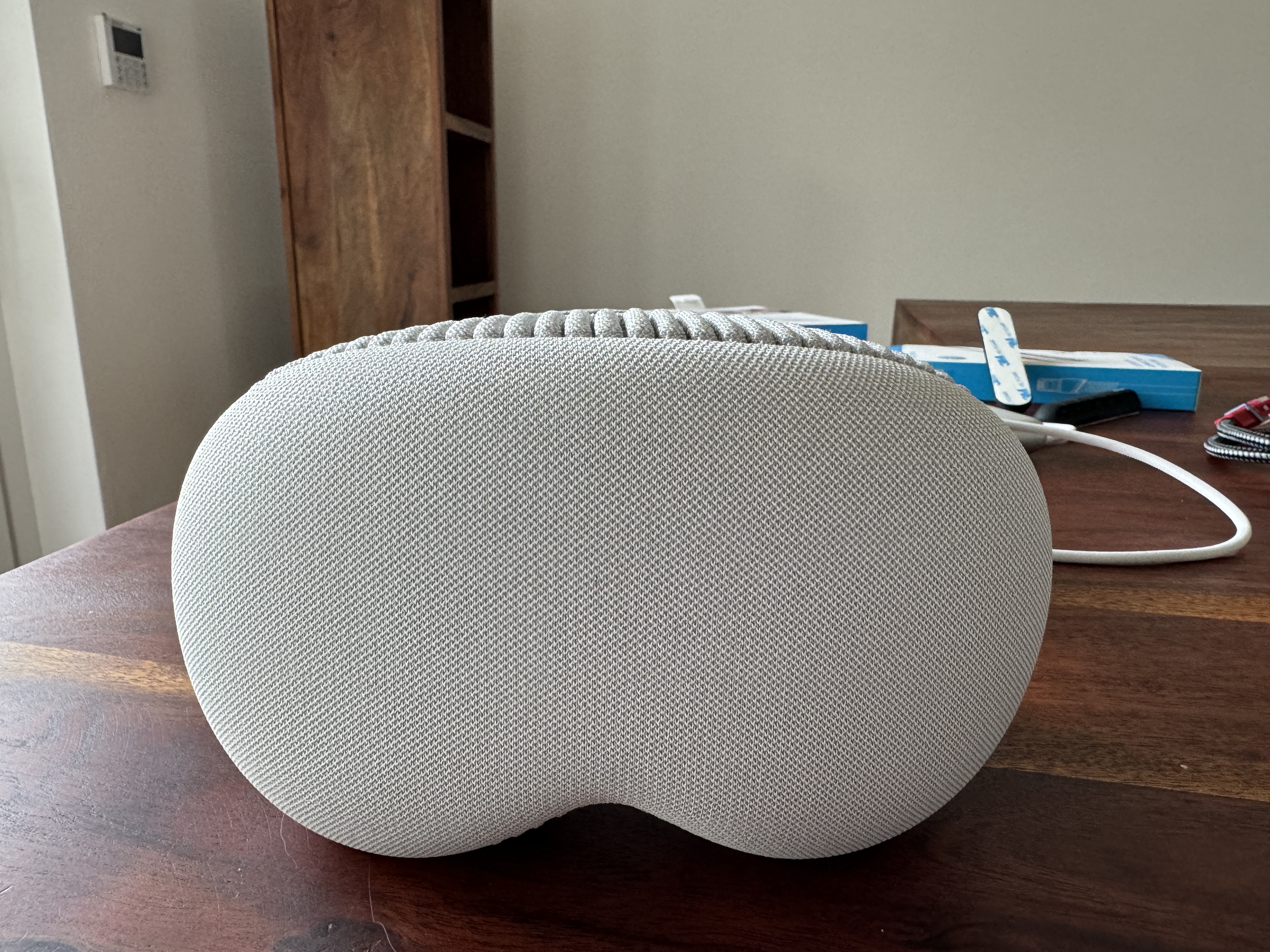 vr headset covered side