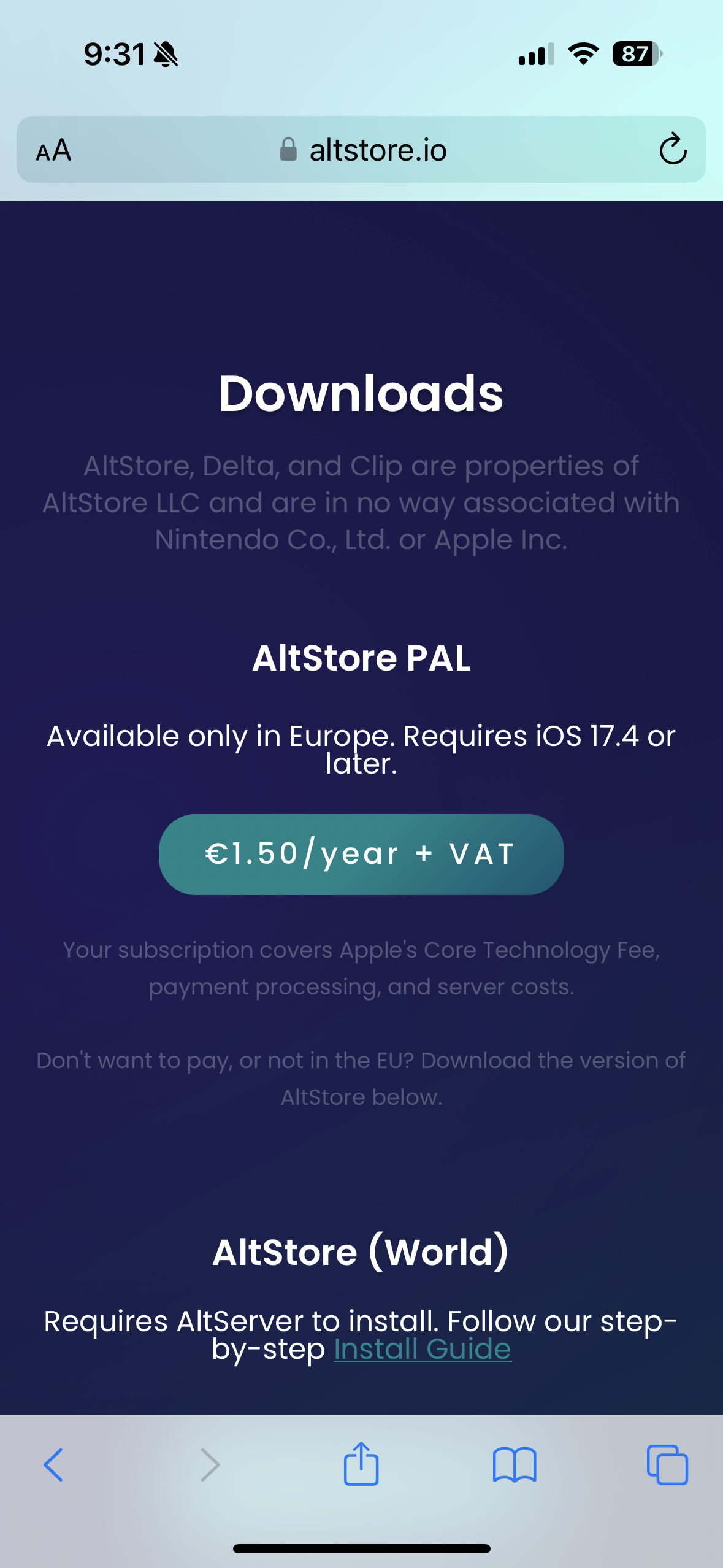 altstore download page
