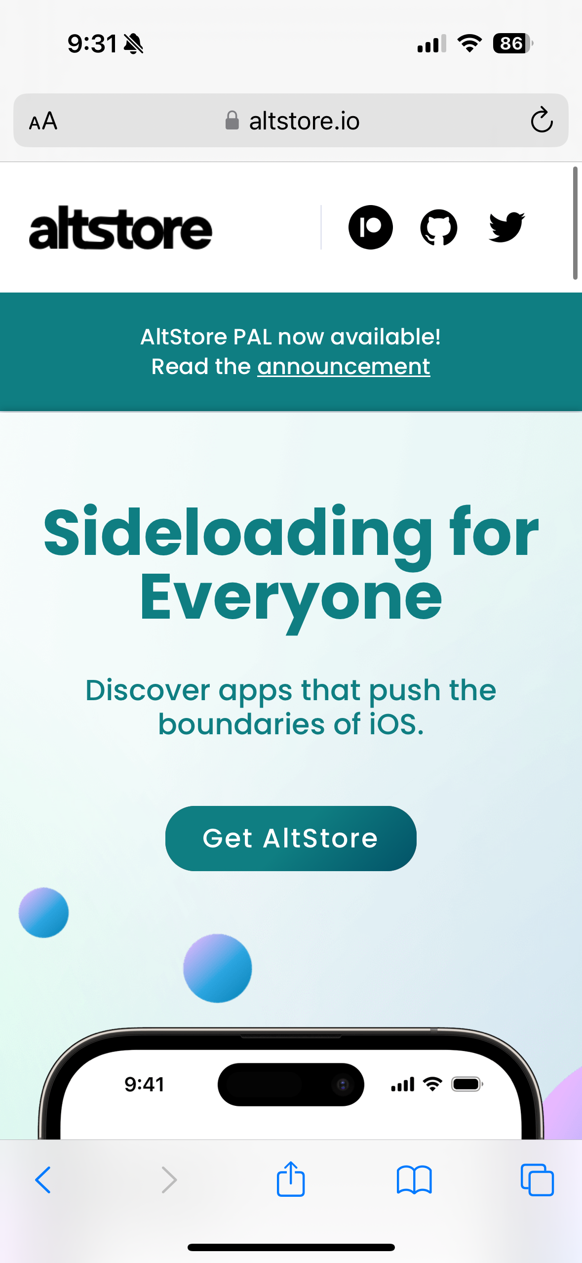 altstore sideloading promotion